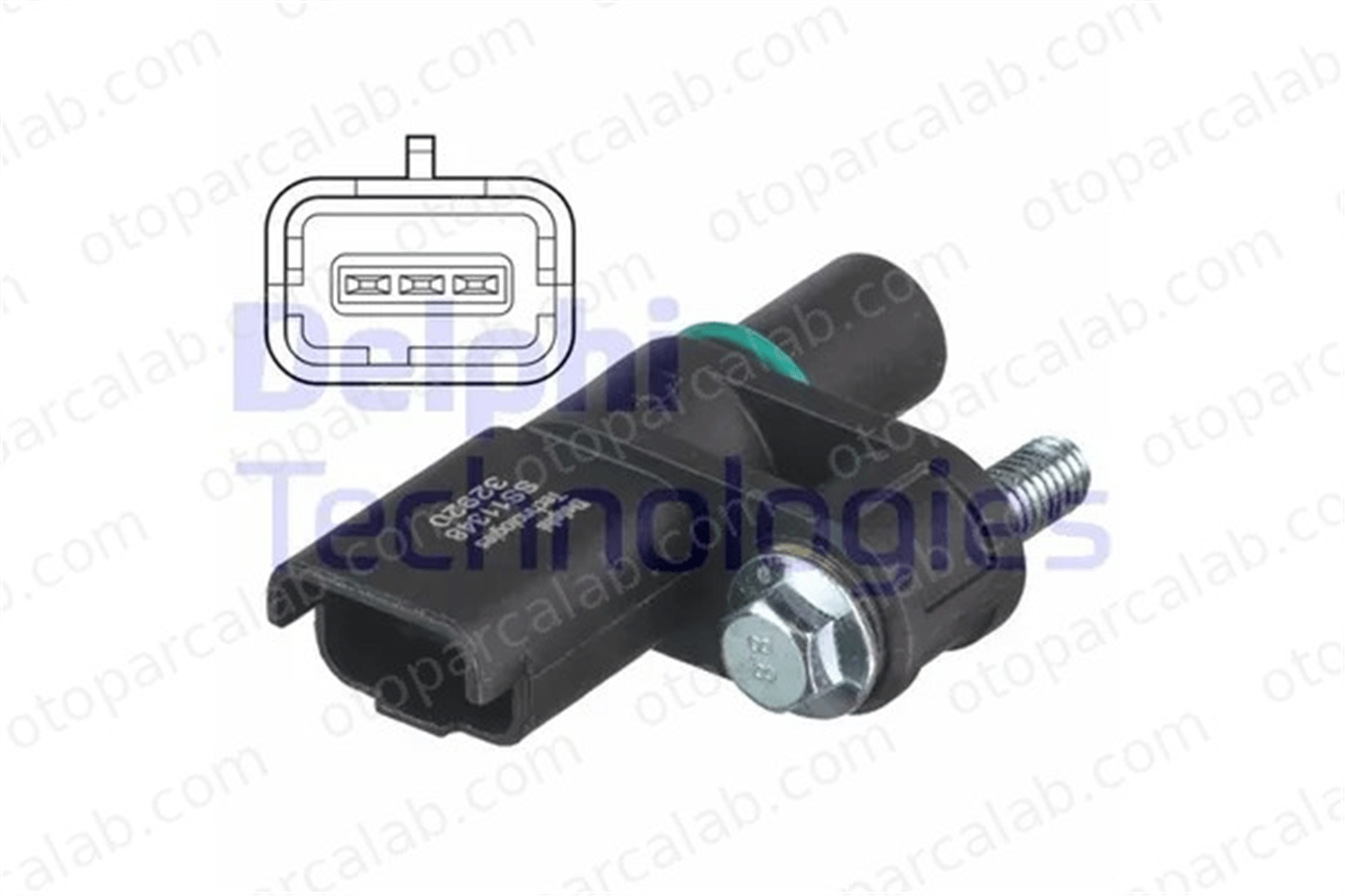 DELPHI SS11348 Eksantrik Devir Sensörü CITROËN C3 III OPEL CROSSLAND X / CROSSLAND 9688725080 3639486