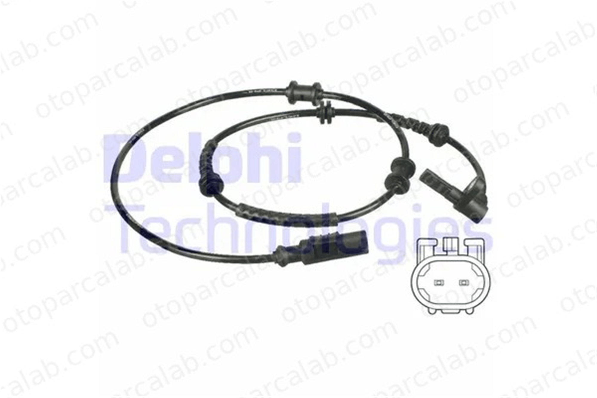 DELPHI SS20319 Abs Sensörü Ön Sağ veya Sol FIAT PANDA PANDA Kasa/eğik arka 51718056