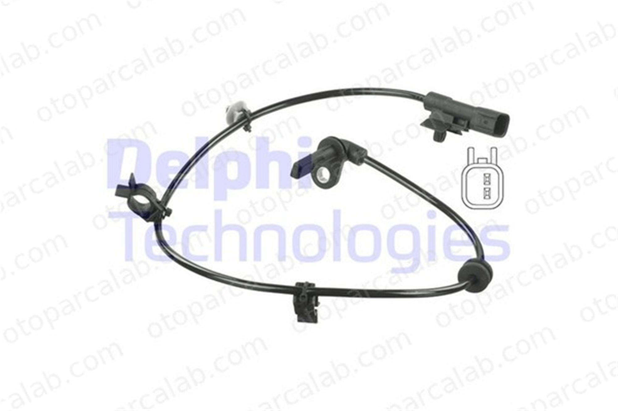 DELPHI SS20350 Abs Sensörü Arka Sağ veya Sol OPEL ASTRA J ASTRA J Sports Tourer 12783655 13324530
