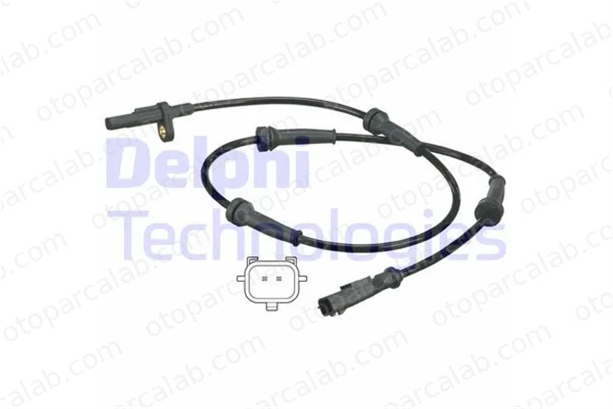 DELPHI SS20376 Abs Sensörü Arka Sağ veya Sol RENAULT TRAFIC II Panelvan/Van OPEL VIVARO A Minibüs/Otobüs 4419128 93859337