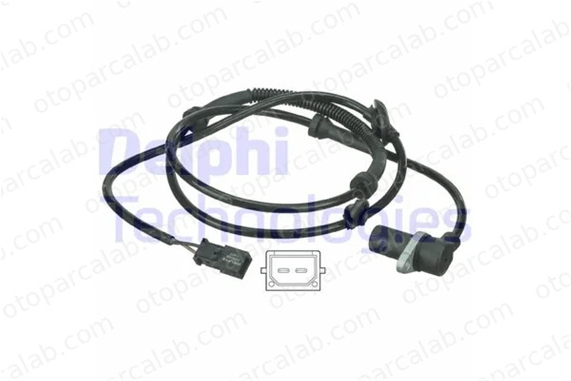 DELPHI SS20406 Abs Sensörü Arka Sağ veya Sol AUDI A4 B7 A4 B7 Avant 8E0927807G