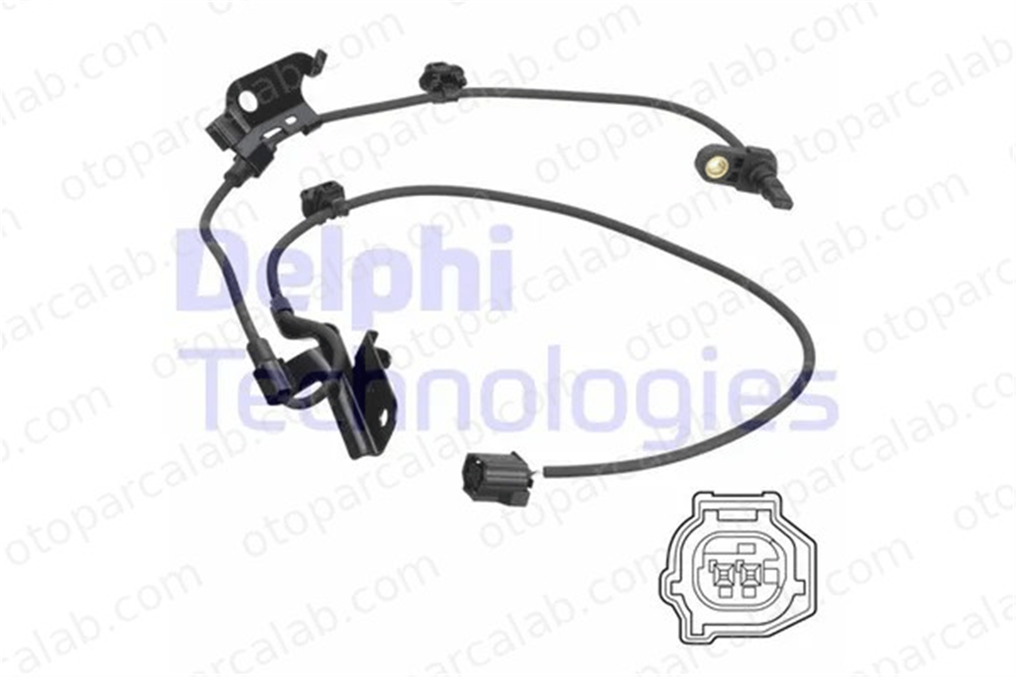 DELPHI SS20466 Abs Sensörü Ön Sağ TOYOTA RAV 4 IV RAV 4 III 895420R010 8954242050