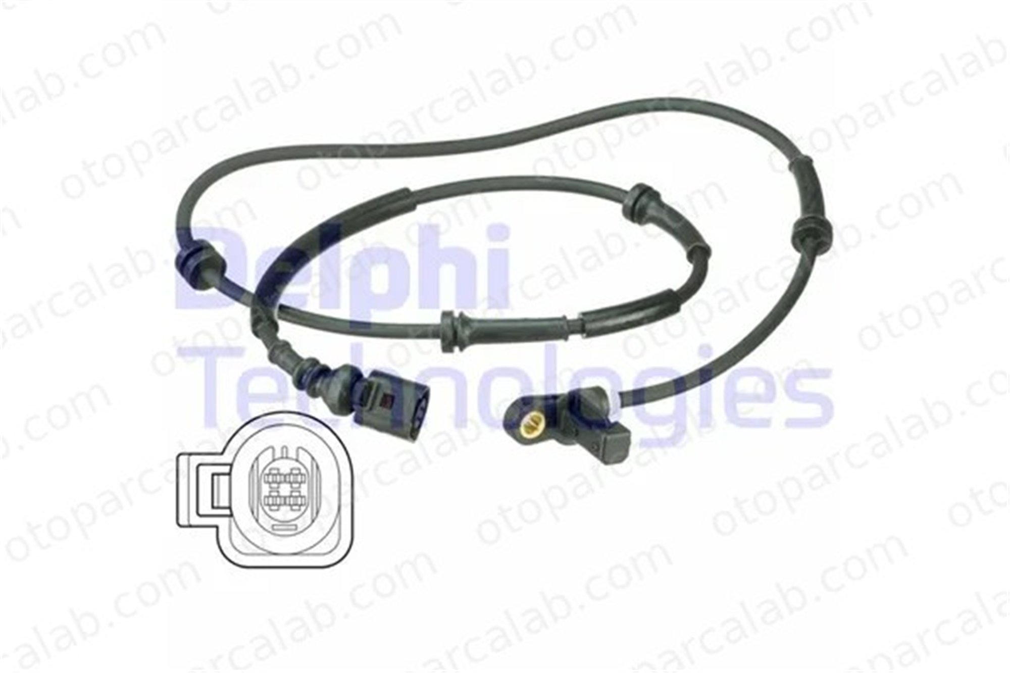 DELPHI SS20495 Abs Sensörü Arka Sağ veya Sol VW SHARAN SEAT ALHAMBRA 1207329 2M212B372AA
