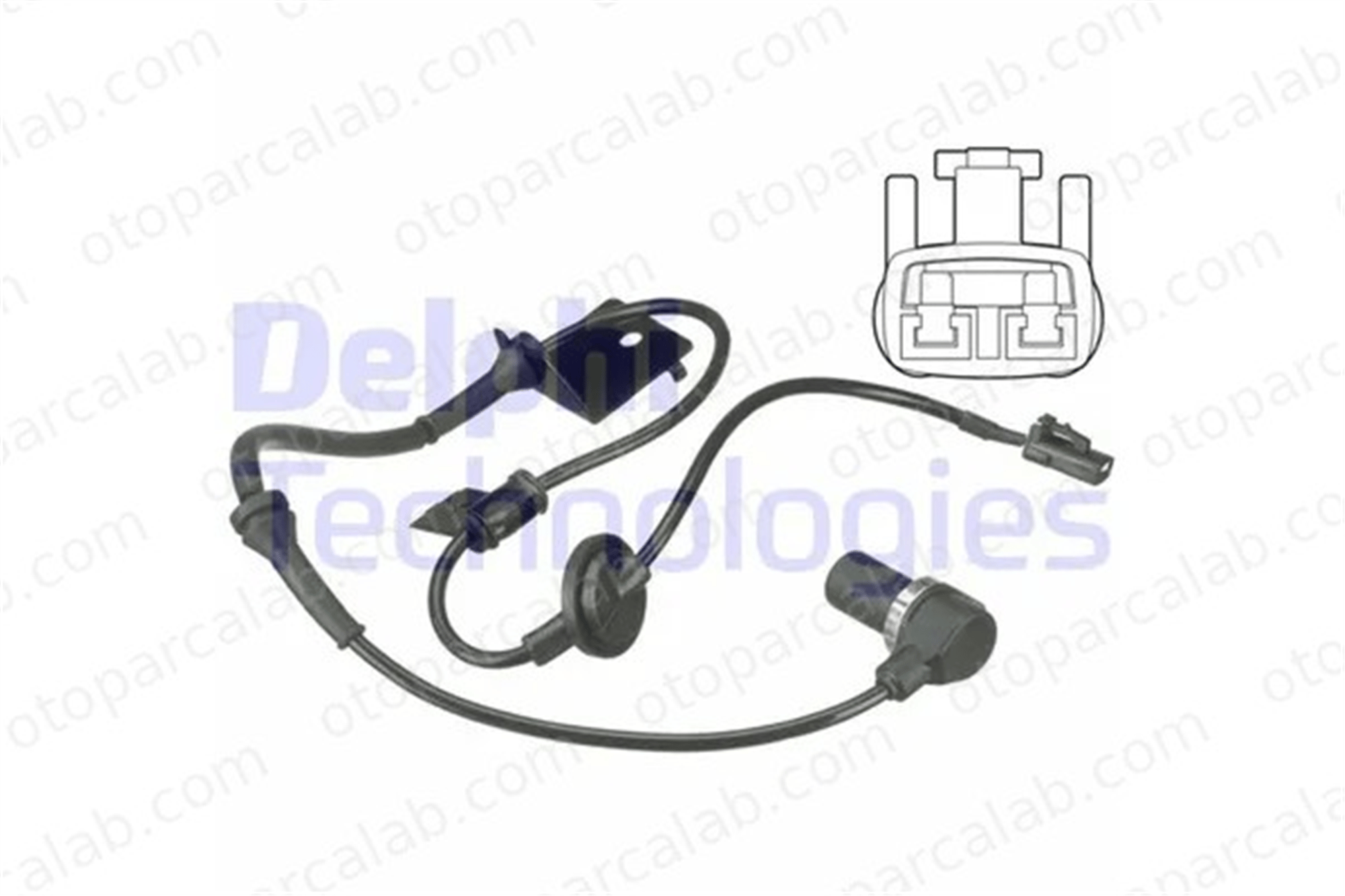 DELPHI SS20507 Abs Sensörü Ön Sağ veya Sol HYUNDAI SANTA FÉ I 9561026000 9561026010
