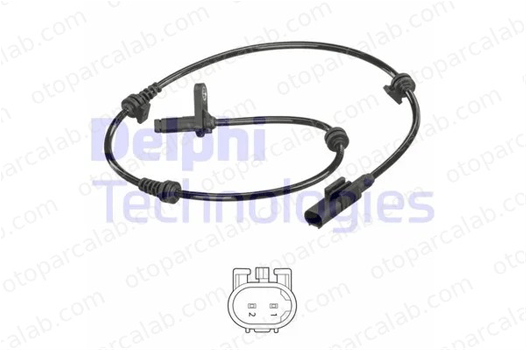 DELPHI SS20552 Abs Sensörü Ön Sağ veya Sol MERCEDES-BENZ E-SERISI E-SERISI T-Model A2115403117 2115401017