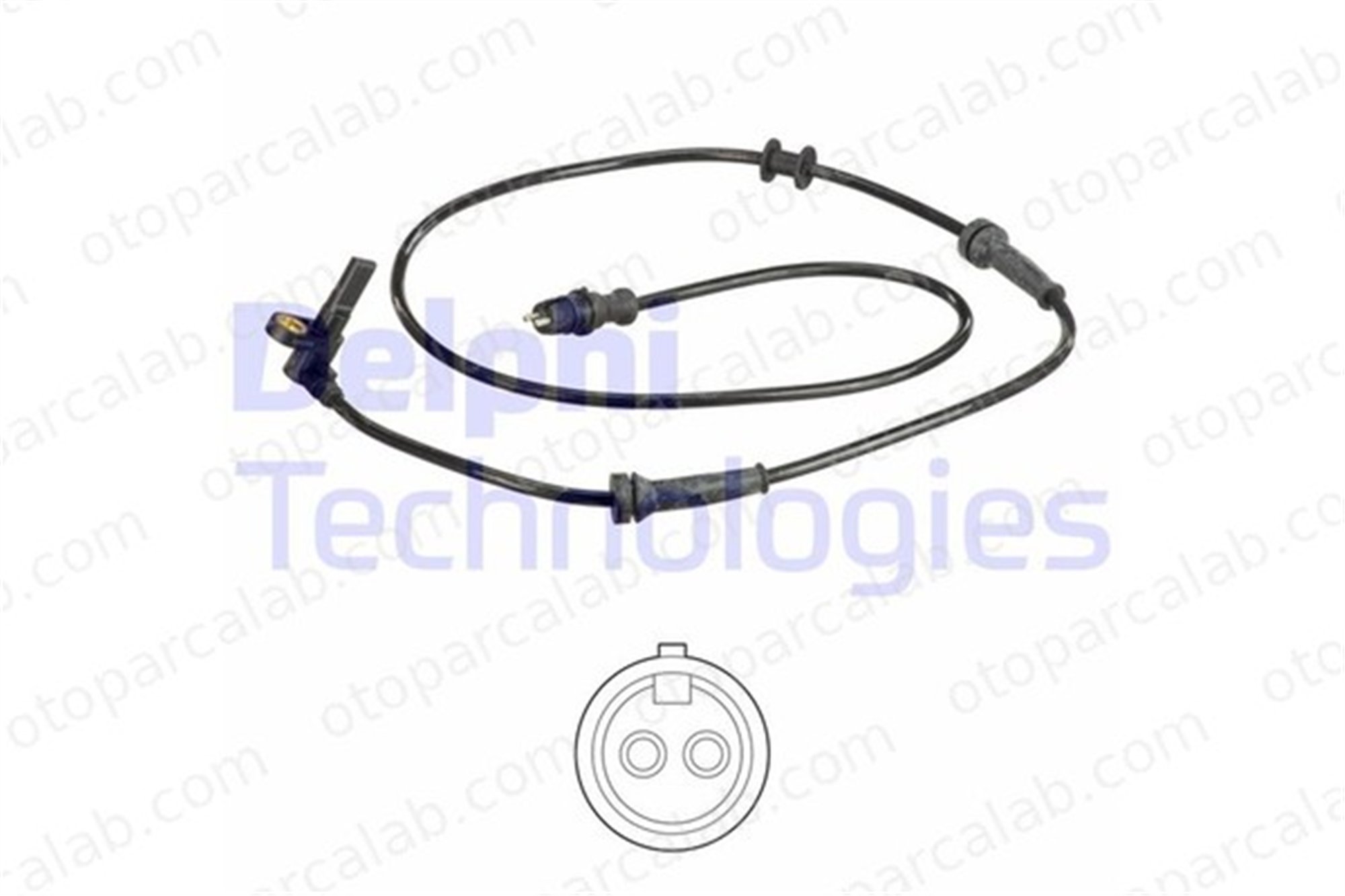 DELPHI SS20576 Abs Sensörü Ön Sağ veya Sol FIAT MAREA LANCIA LYBRA 46763853 60816028
