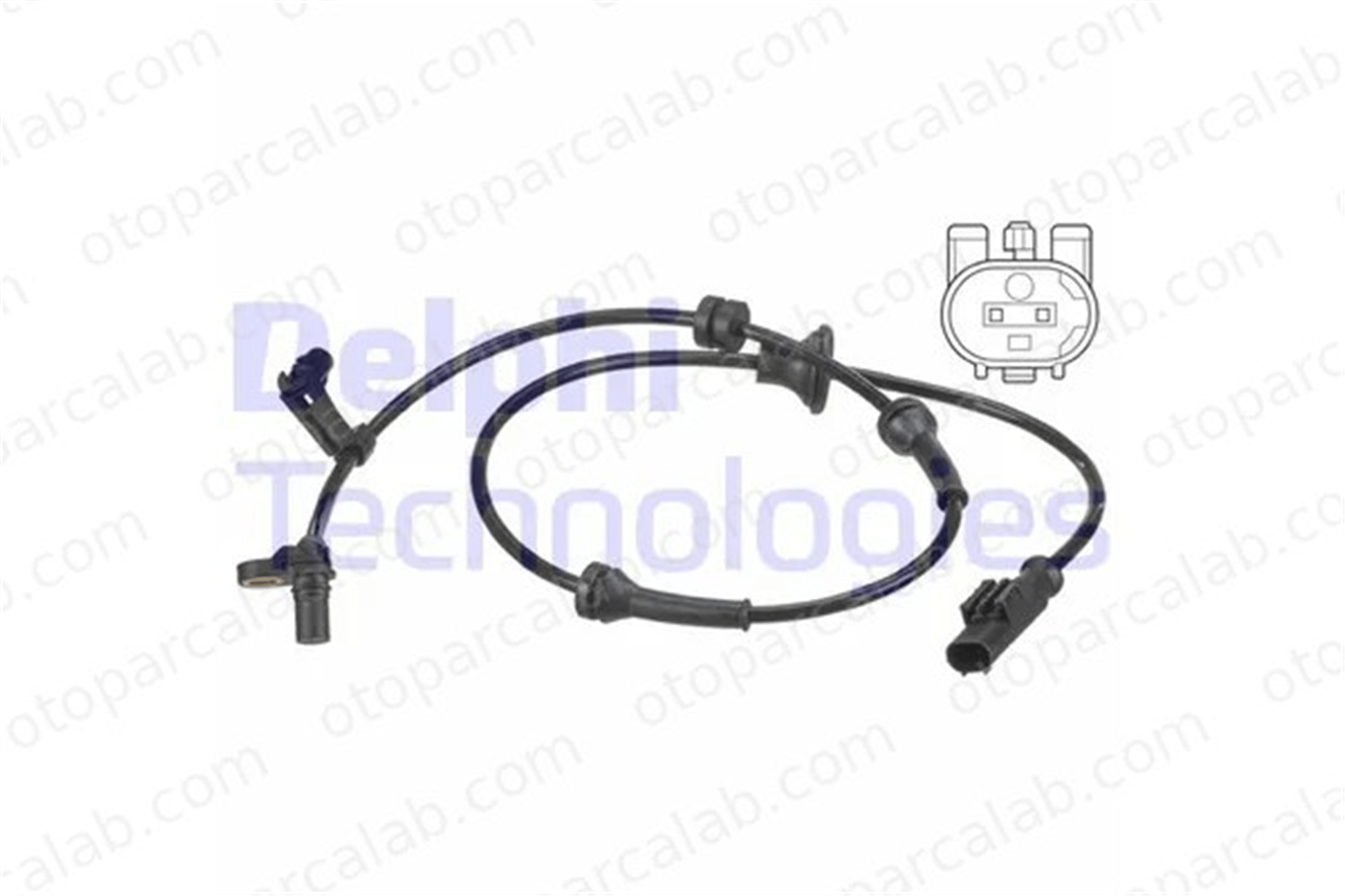 DELPHI SS20587 Abs Sensörü Arka Sağ veya Sol CITROËN C1 II PEUGEOT 108 B000698180 895440H020