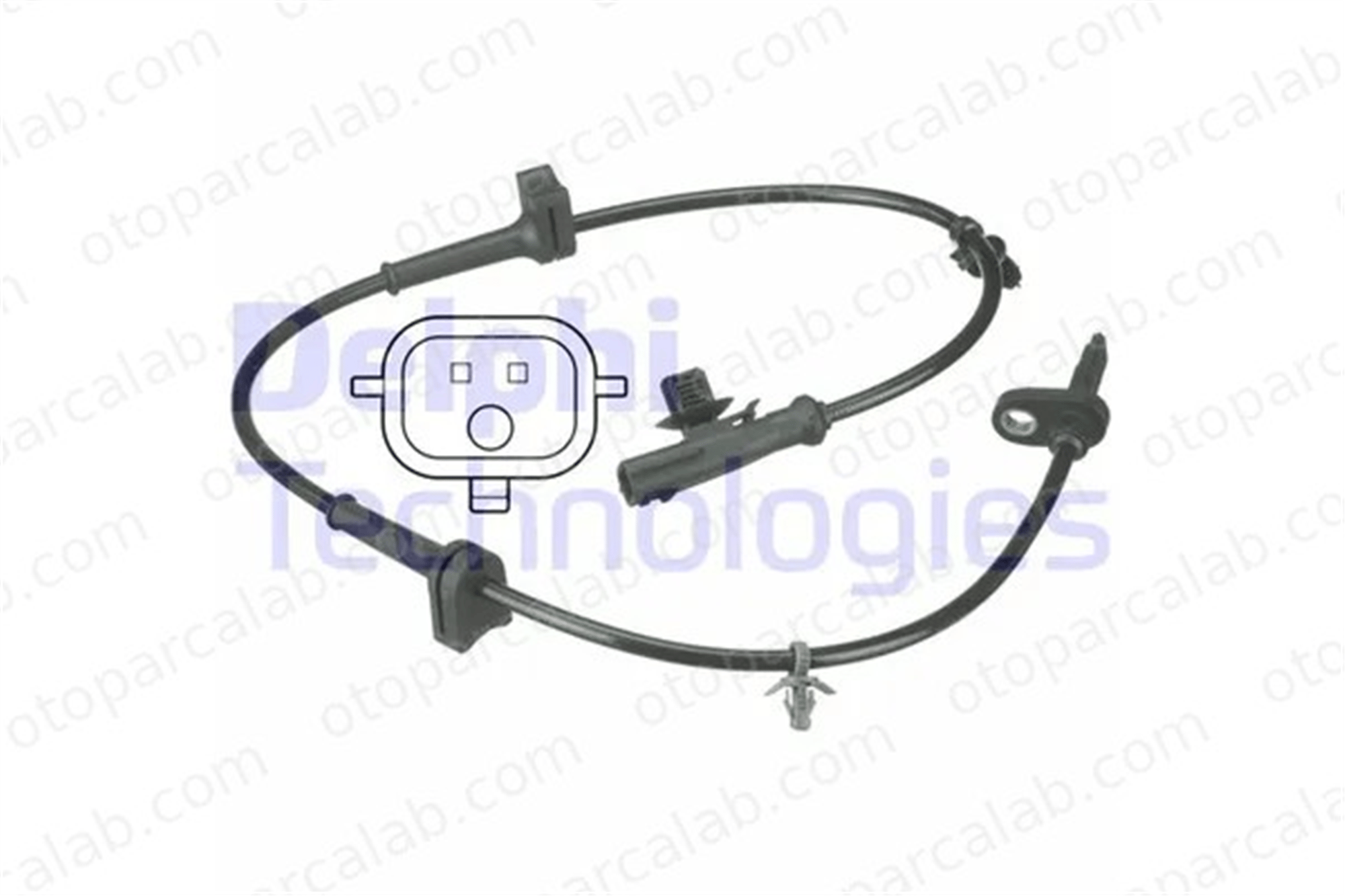 DELPHI SS20592 Abs Sensörü Ön Sağ veya Sol FORD FIESTA VI B-MAX 1516502 1526034