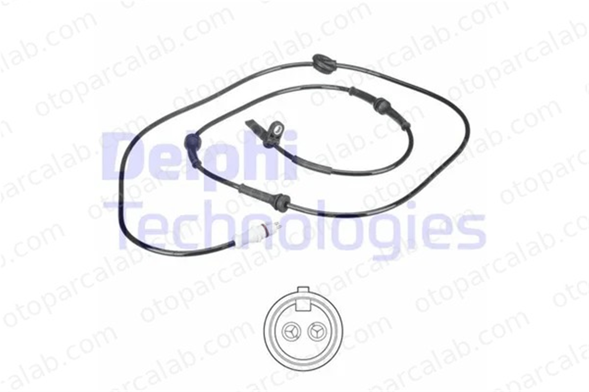 DELPHI SS20598 Abs Sensörü Arka Sağ veya Sol FIAT PUNTO STILO 46752063 46816929
