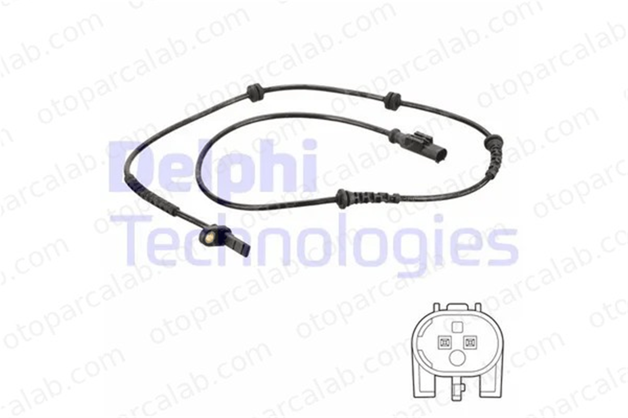 DELPHI SS20634 Abs Sensörü Arka Sağ veya Sol LANCIA YPSILON FIAT IDEA 51702279 51797945