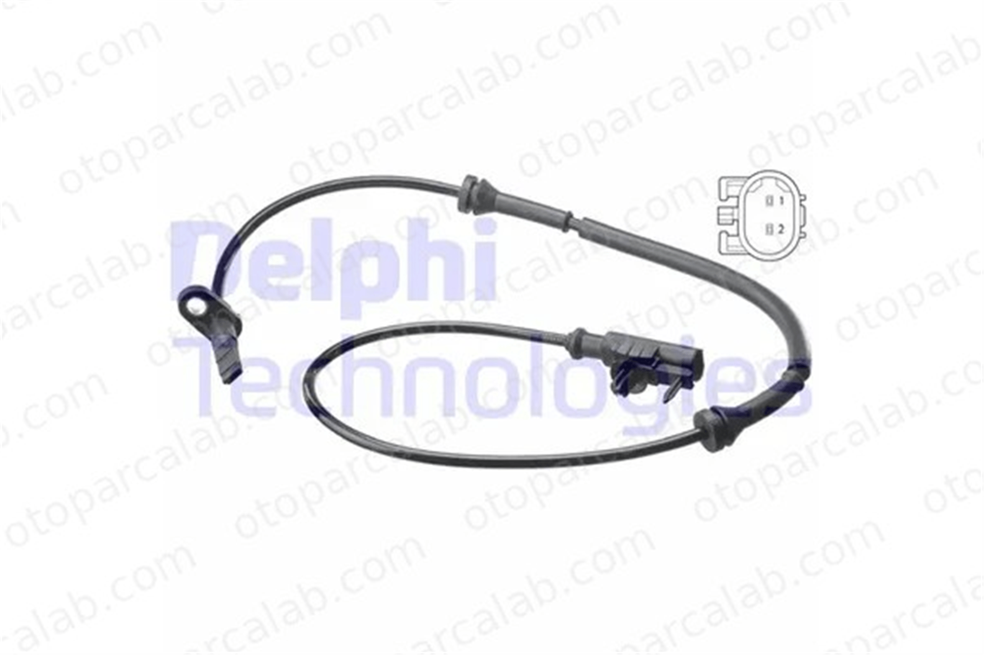 DELPHI SS20678 Abs Sensörü Ön Sol SMART FORFOUR MITSUBISHI COLT VI 4545420518 MN102857