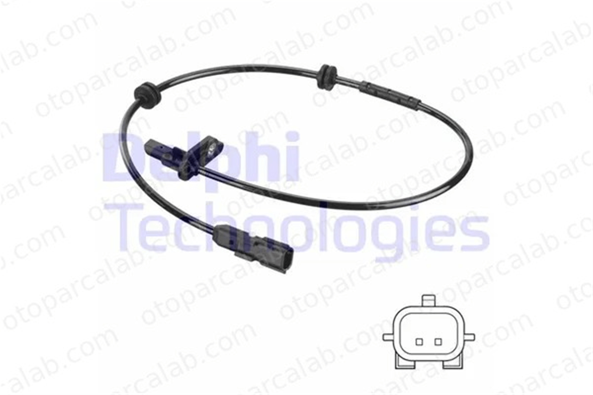DELPHI SS20747 Abs Sensörü Arka Sağ RENAULT CLIO IV CLIO IV Grandtour 479006210R 479007376R