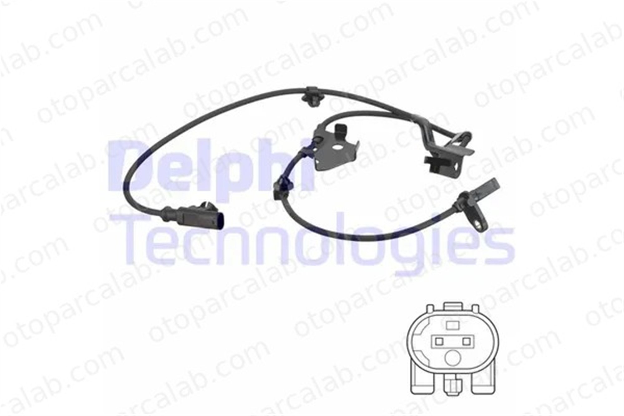 DELPHI SS20752 Abs Sensörü Arka Ön Sağ TOYOTA AURIS AVENSIS Sedan 8954202060 8954202061