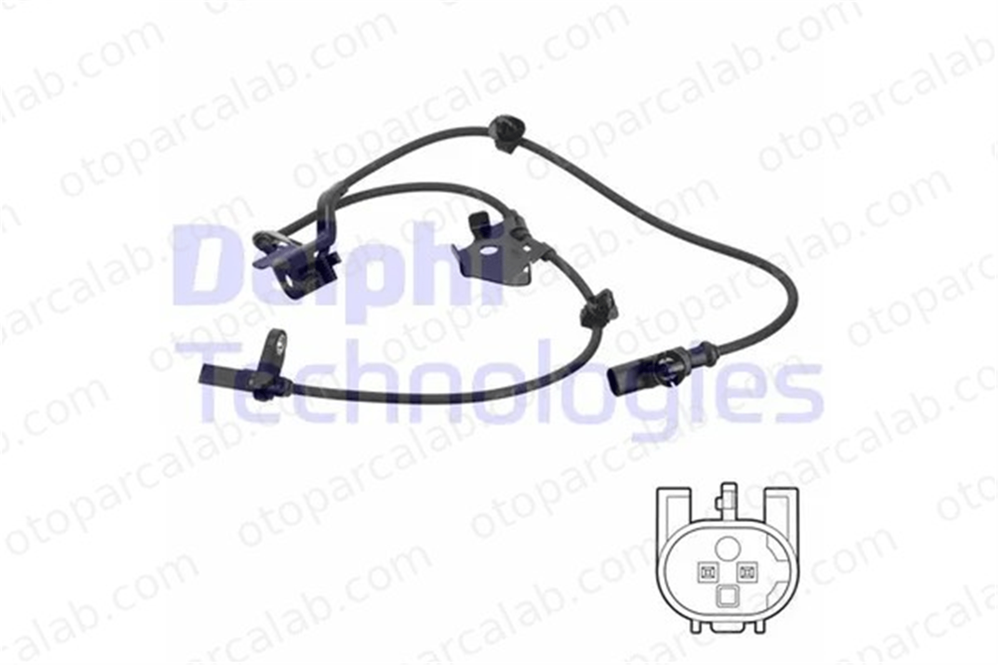 DELPHI SS20753 Abs Sensörü Ön Sol TOYOTA AURIS AVENSIS Sedan 8954302061