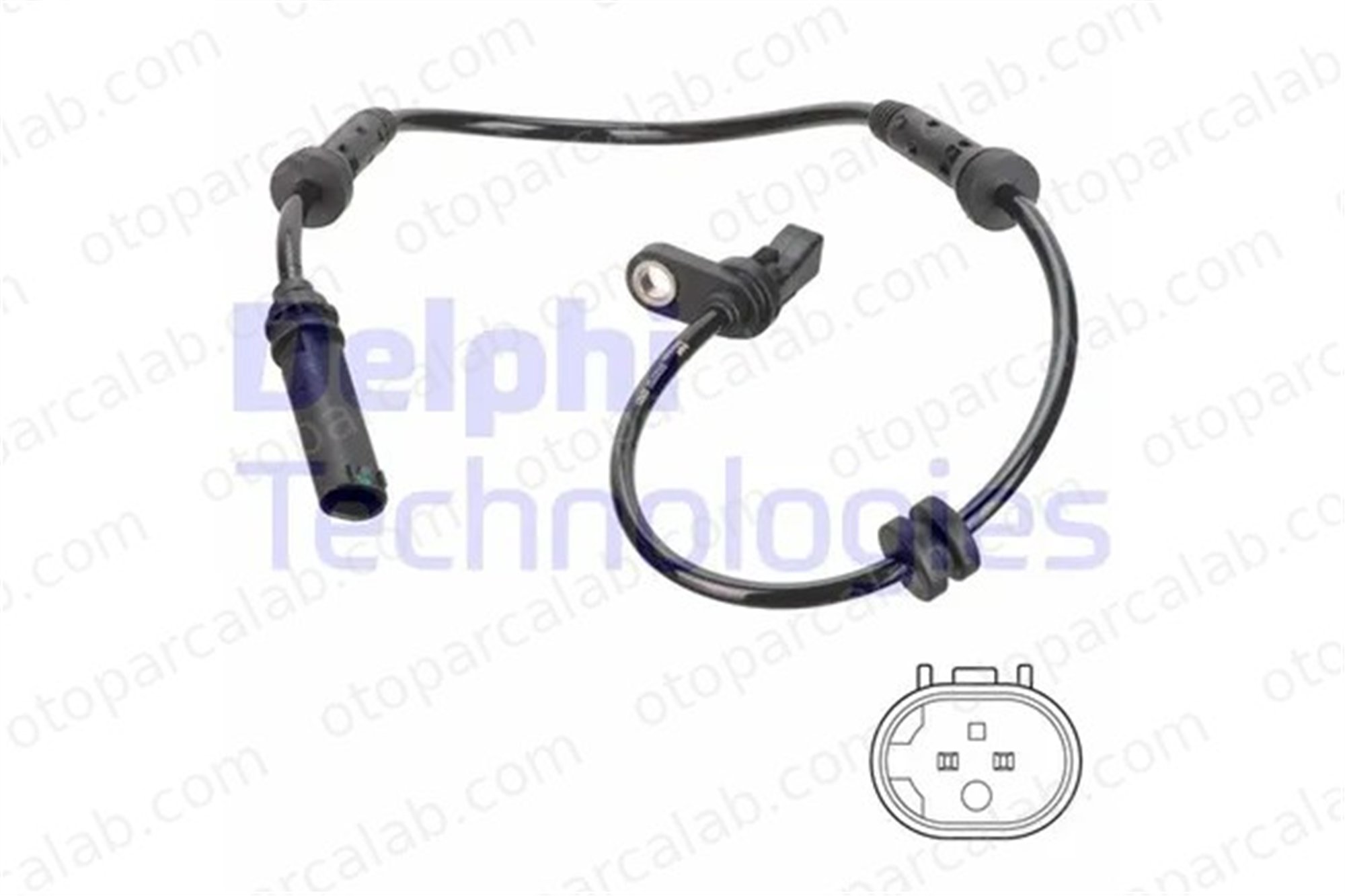 DELPHI SS20757 Abs Sensörü Ön Sağ veya Sol BMW 1 3 34526791223 34526884422