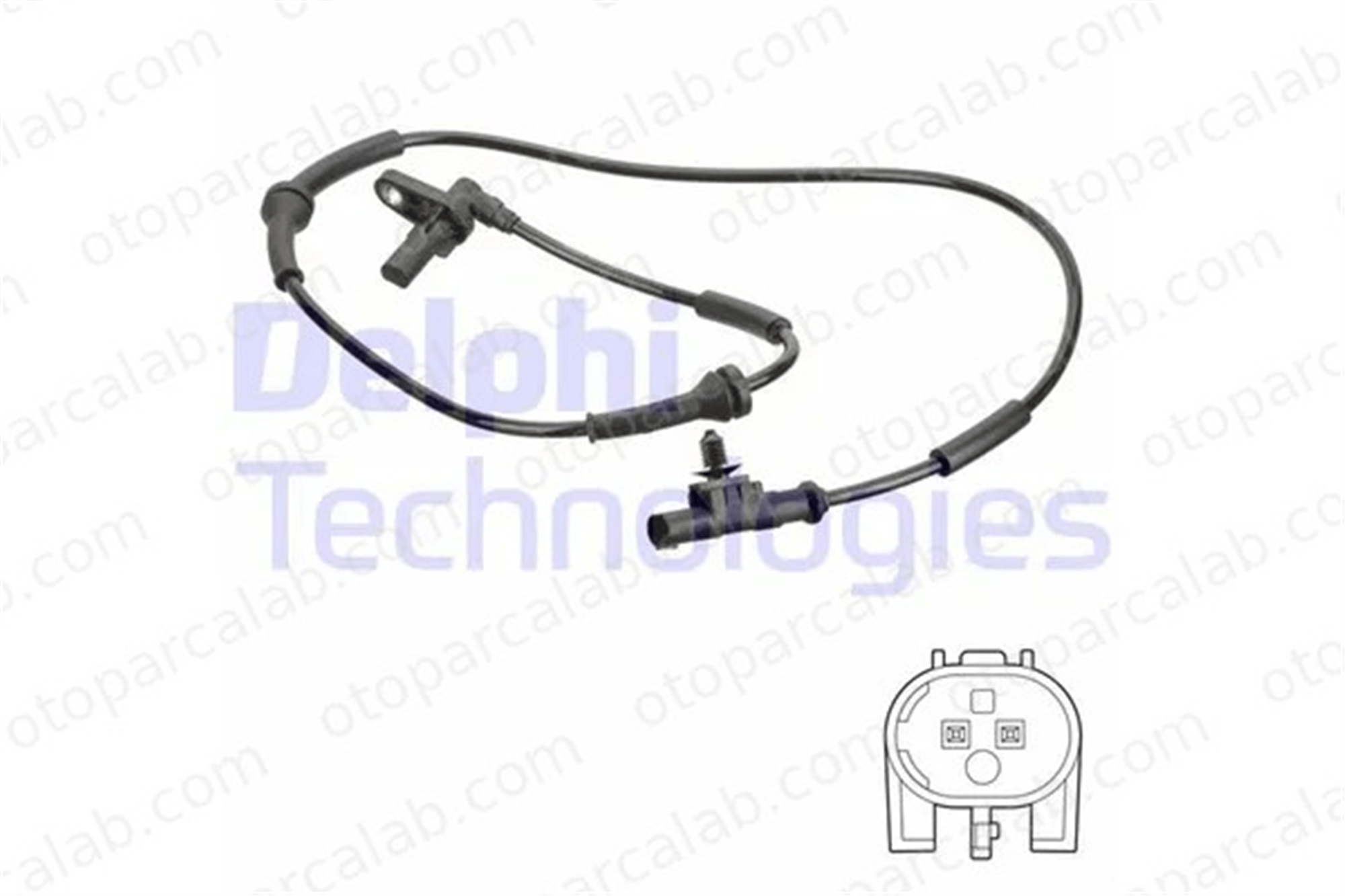 DELPHI SS20776 Abs Sensörü Arka Sağ veya Sol LADA KALINA Hatchback KALINA Sedan 11180353835000