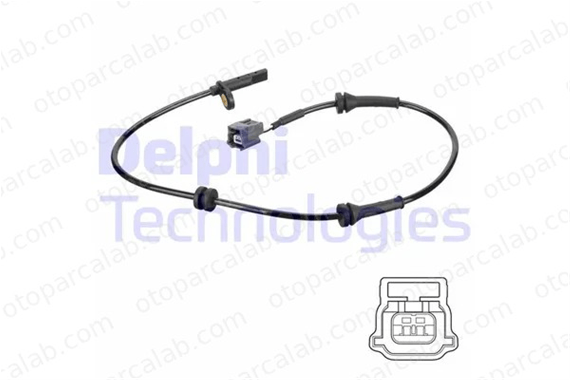 DELPHI SS20796 Abs Sensörü Ön Sağ veya Sol NISSAN X-TRAIL III RENAULT KOLEOS II 479104CB0A