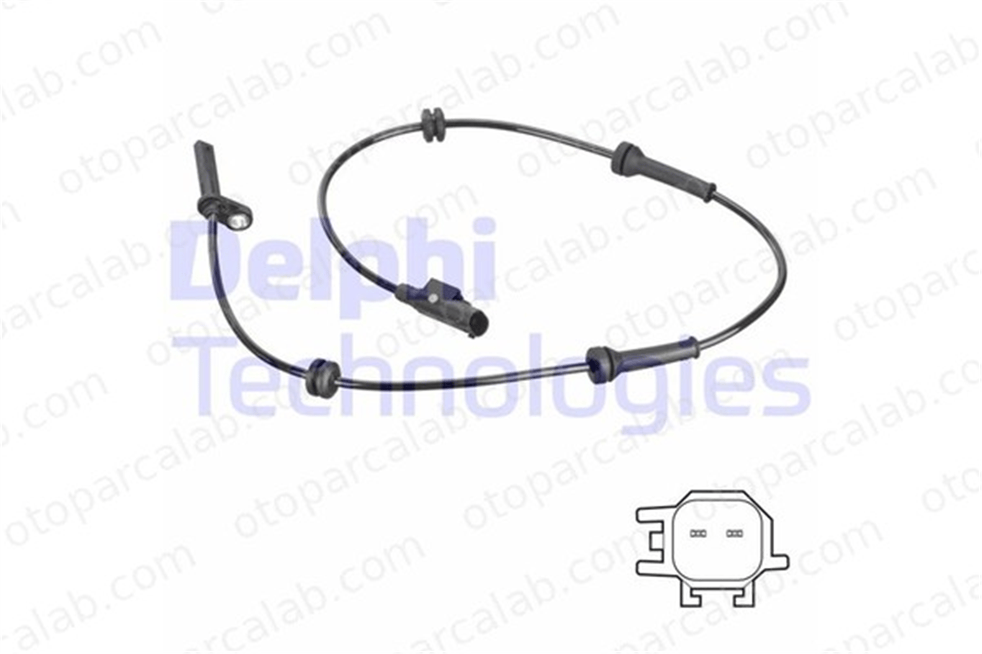 DELPHI SS20816 Abs Sensörü Arka Sağ FIAT FIORINO Kasa/büyük limuzin LINEA 51782490 52081840
