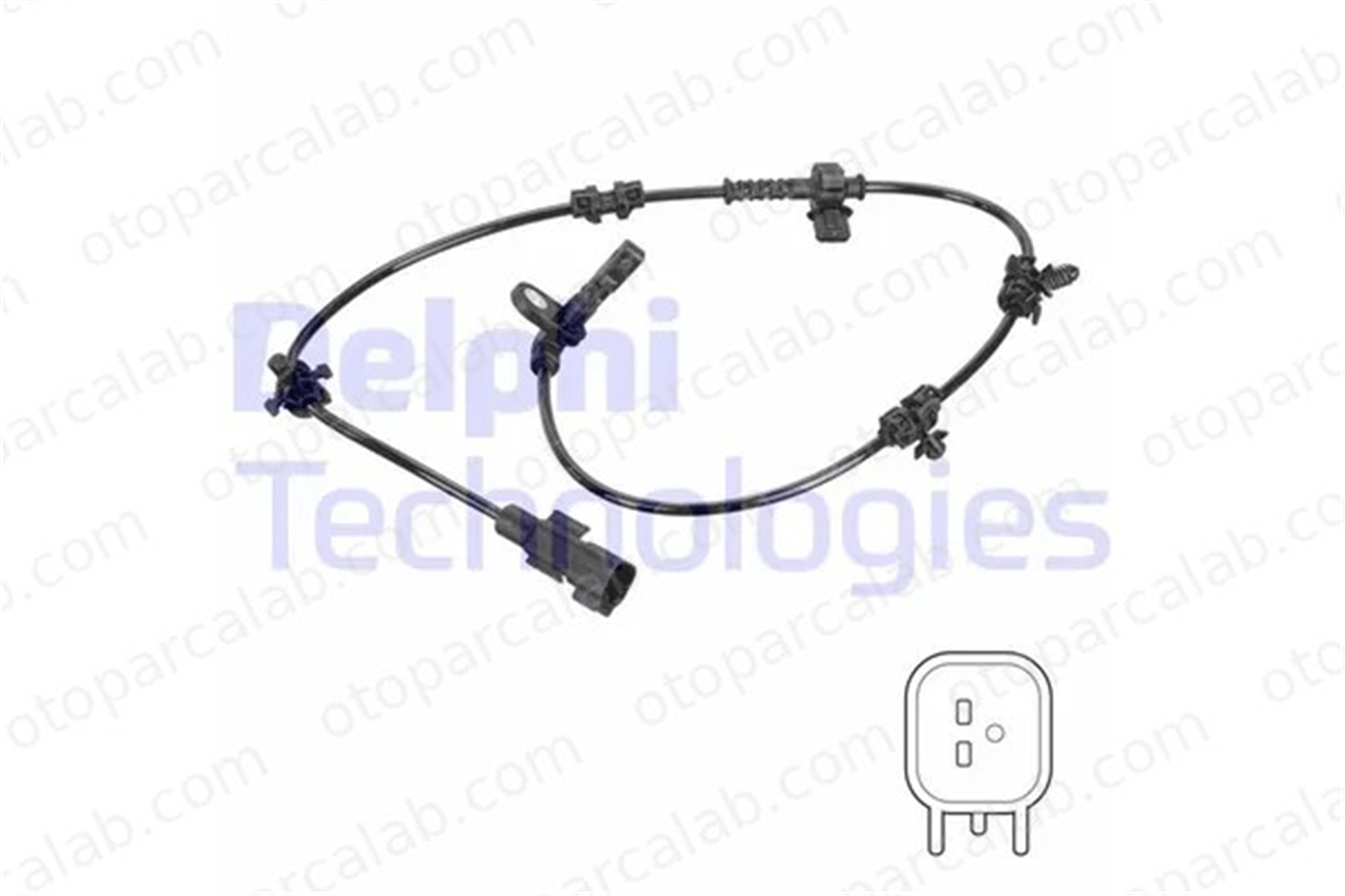 DELPHI SS20837 Abs Sensörü Arka Sağ veya Sol OPEL ASTRA K ASTRA K Sports Tourer 42703446 13461617