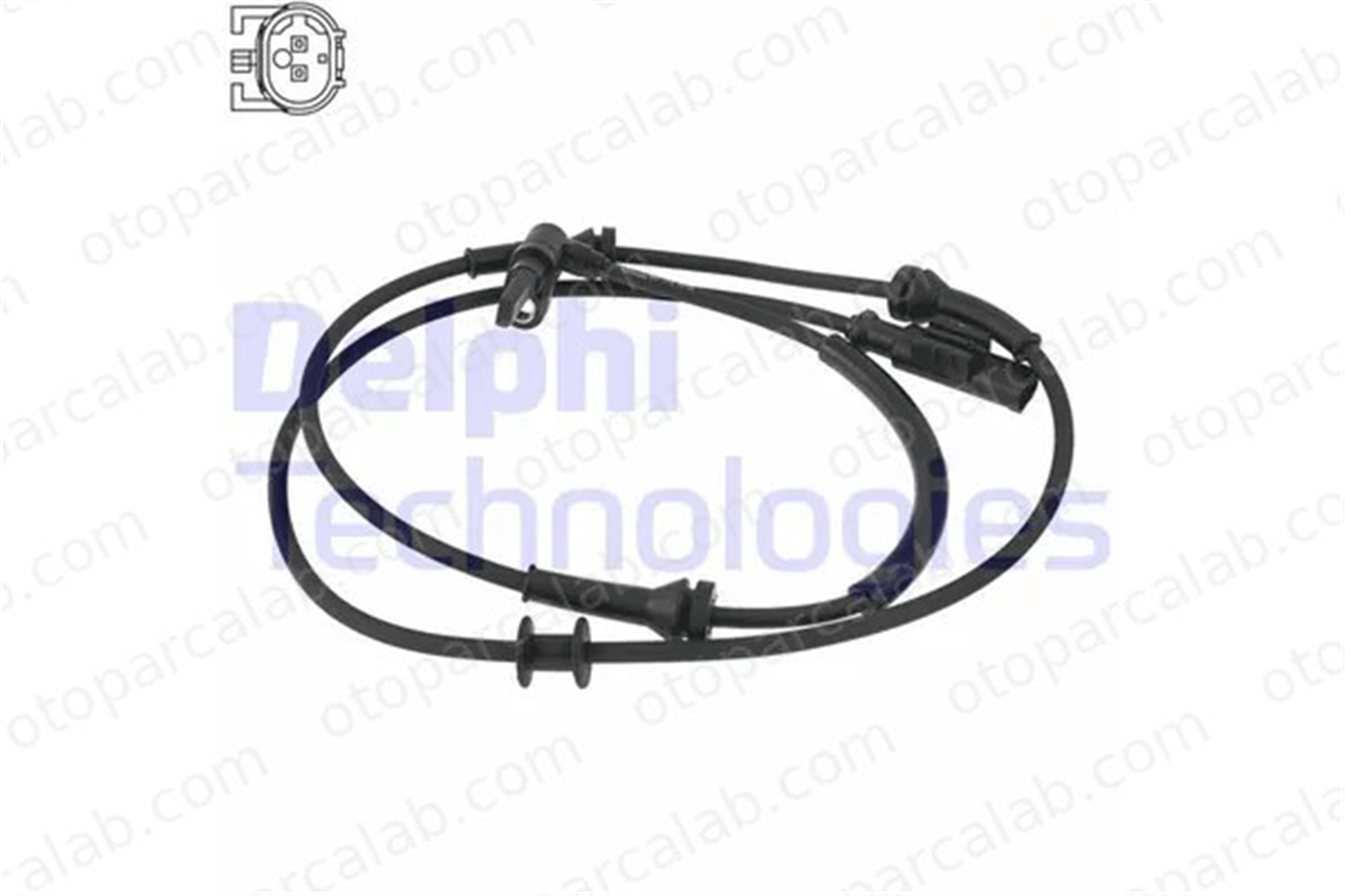 DELPHI SS21278-12B1 Abs Sensörü Ön Sağ FIAT PANDA PANDA VAN 51834734 52012827