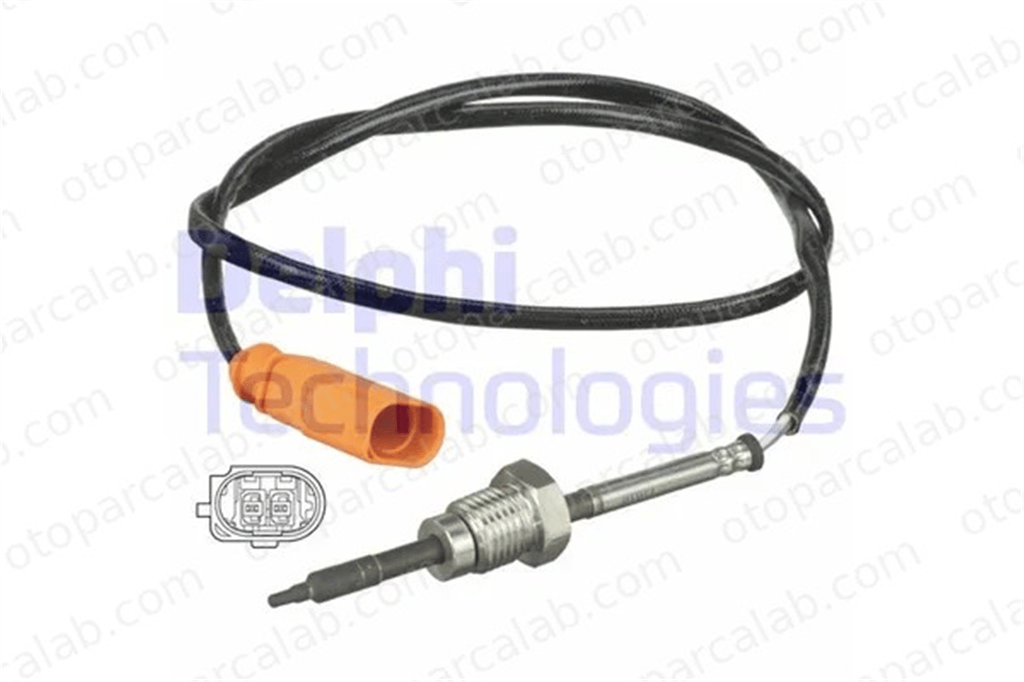 DELPHI TS30080 Egzoz Sıcaklık Sensörü VW TRANSPORTER T5 Minibüs/Otobüs TRANSPORTER T5 Panelvan/Van 3K906088B 03K906088B