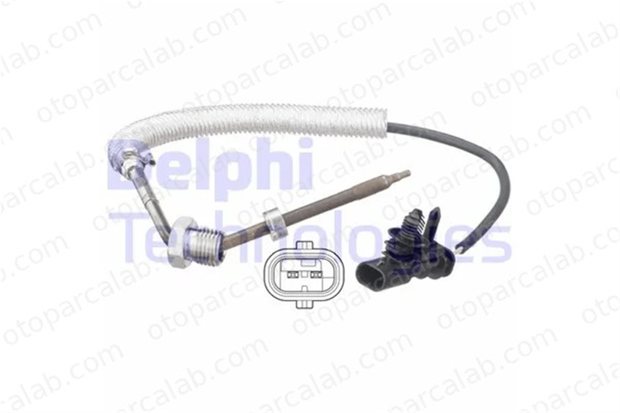 DELPHI TS30099 Egzoz Sıcaklık Sensörü VOLVO XC60 I SUV V60 I 31303026 31431049