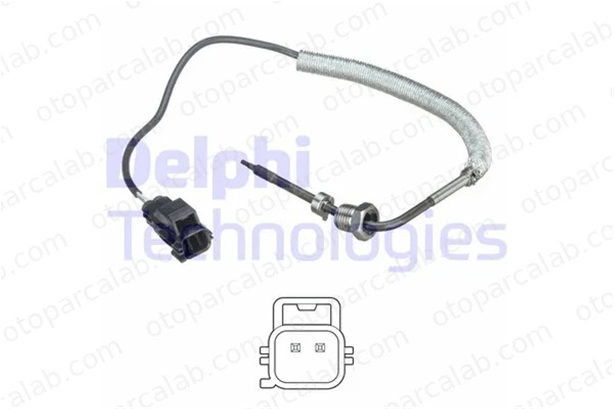 DELPHI TS30108 Egzoz Sıcaklık Sensörü VOLVO XC60 I SUV V70 III 30713642 31293032