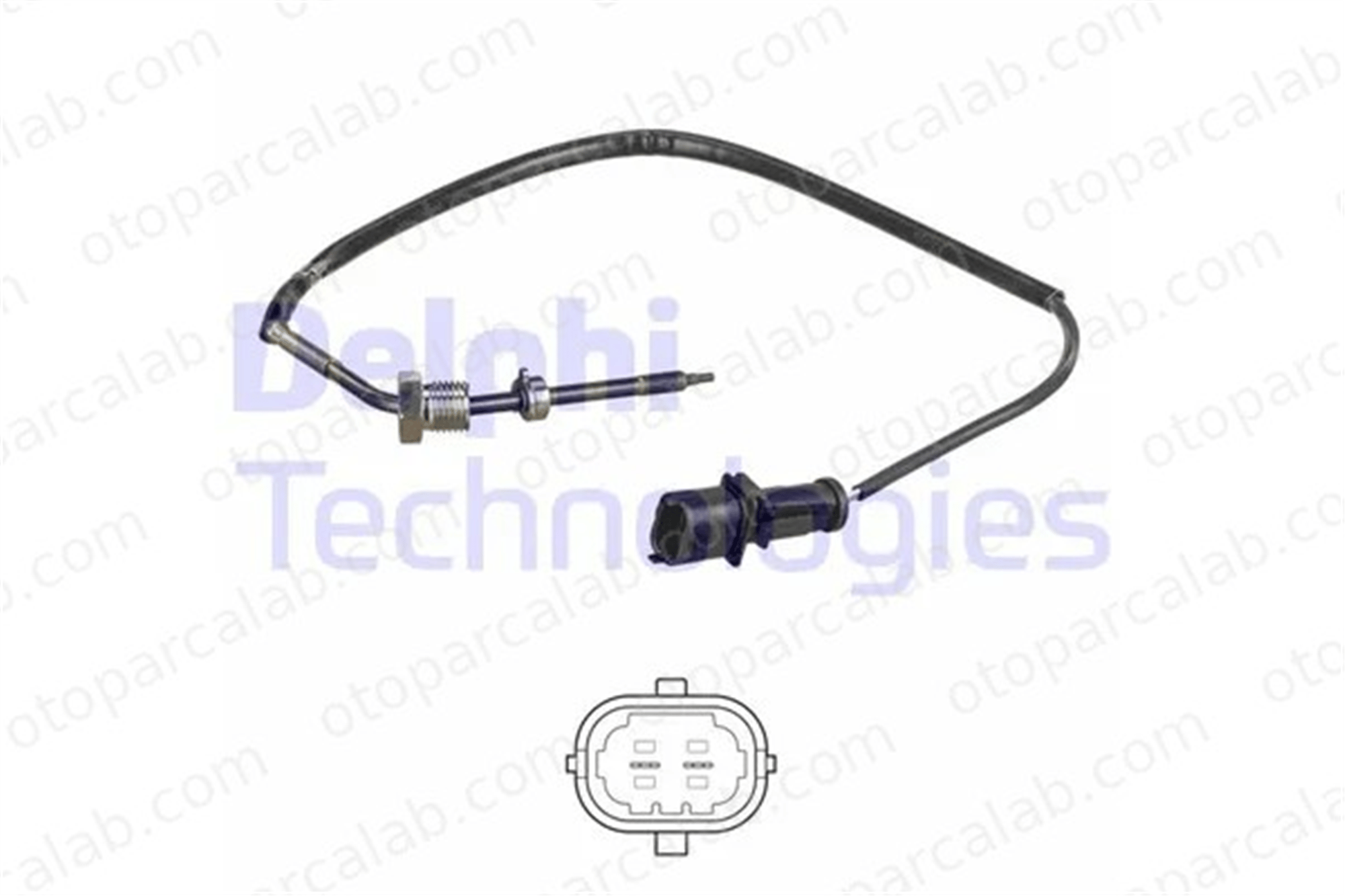DELPHI TS30138 Egzoz Sıcaklık Sensörü FIAT DOBLO Cargo LINEA 51825696 51891442