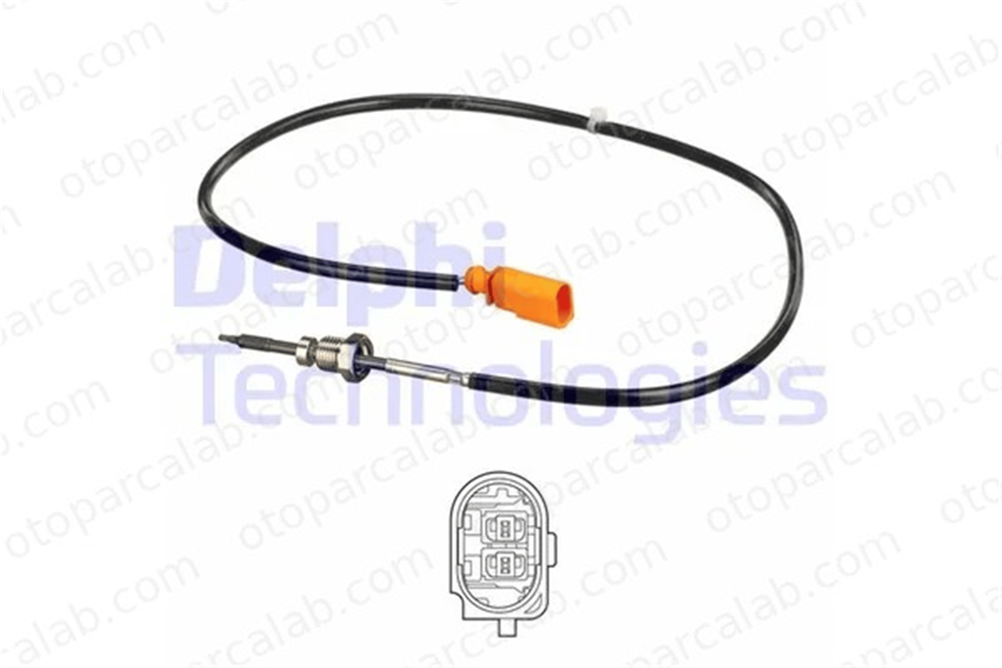 DELPHI TS30139 Egzoz Sıcaklık Sensörü AUDI A3 Sportback VW GOLF VI 3L906088CC 03L906088CC