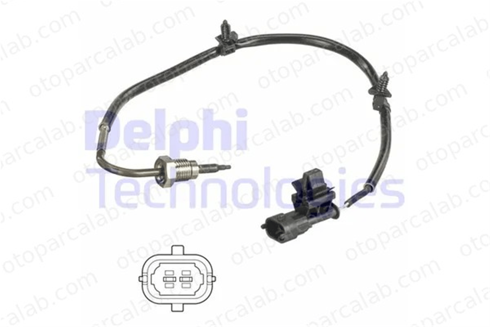 DELPHI TS30142 Egzoz Sıcaklık Sensörü OPEL ASTRA H ASTRA H CLASSIC Station wagon 55562433 855438