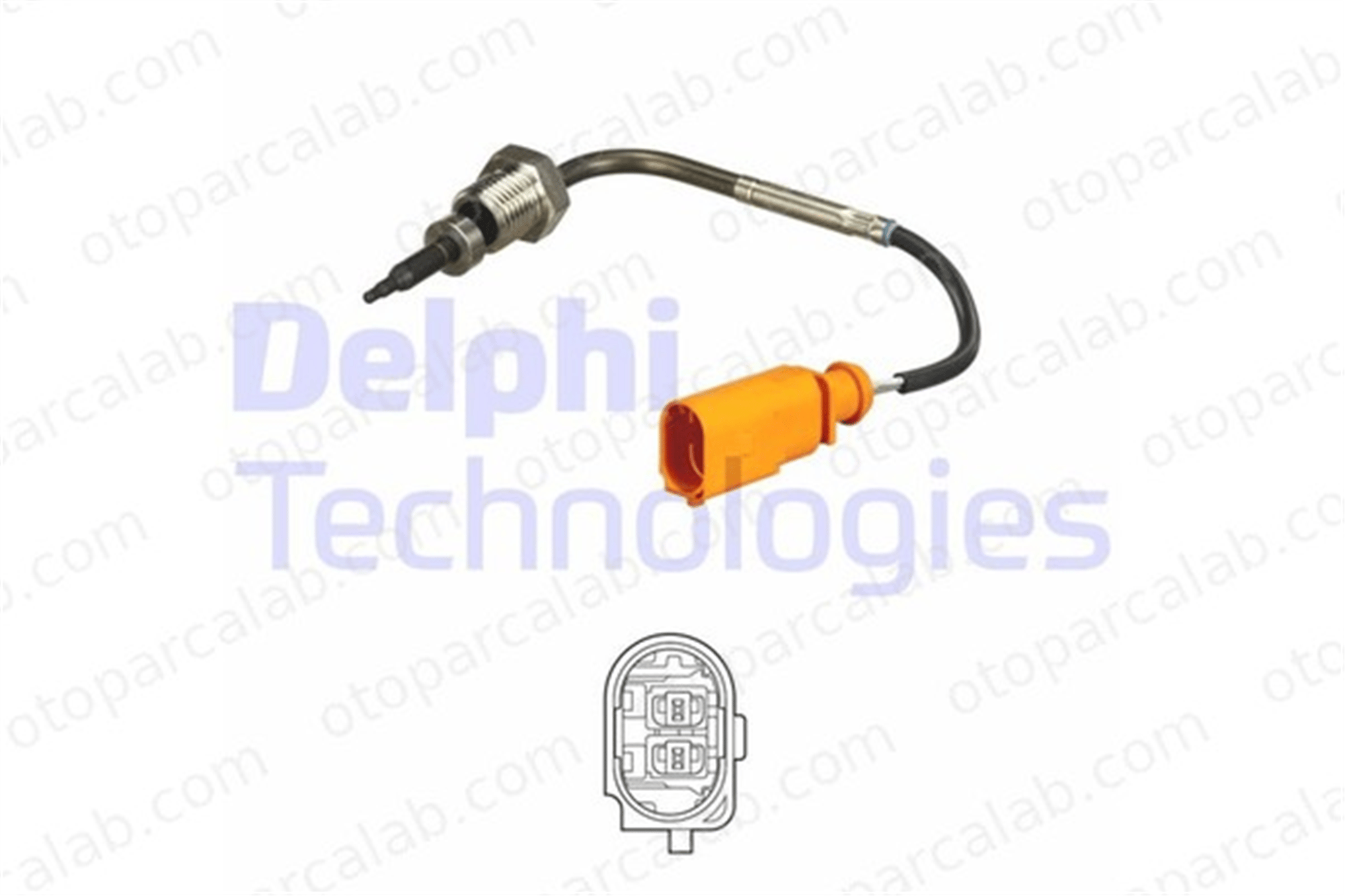 DELPHI TS30155 Egzoz Sıcaklık Sensörü AUDI A5 A4 B8 59906088K 059906088K