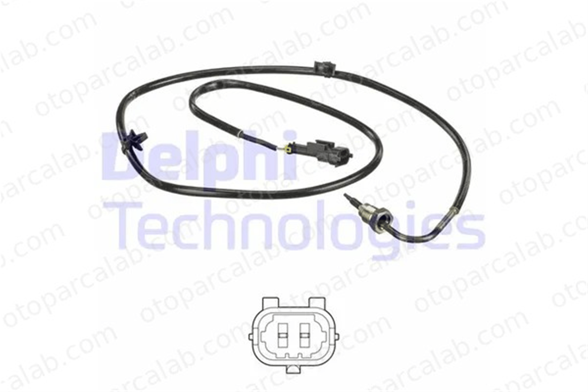 DELPHI TS30179 Egzoz Sıcaklık Sensörü OPEL CORSA D CORSA D Kasa/eğik arka 93189914 855518