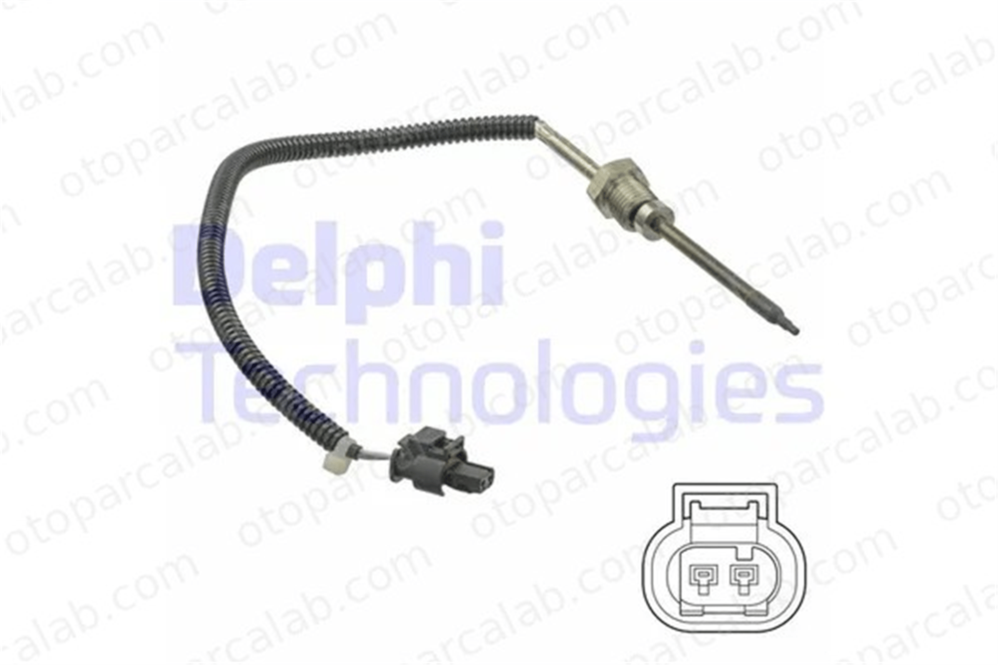 DELPHI TS30217 Egzoz Sıcaklık Sensörü MERCEDES-BENZ S-SERISI C-SERISI A0009058900 9058900