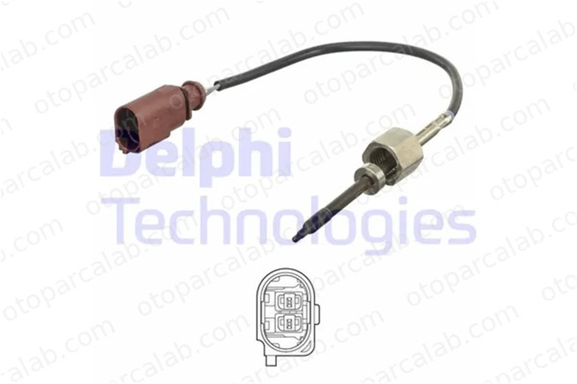 DELPHI TS30262 Egzoz Sıcaklık Sensörü VW CRAFTER 30-35 Minibüs/Otobüs CRAFTER 30-50 Panelvan/Van 70906088AA 070906088AA