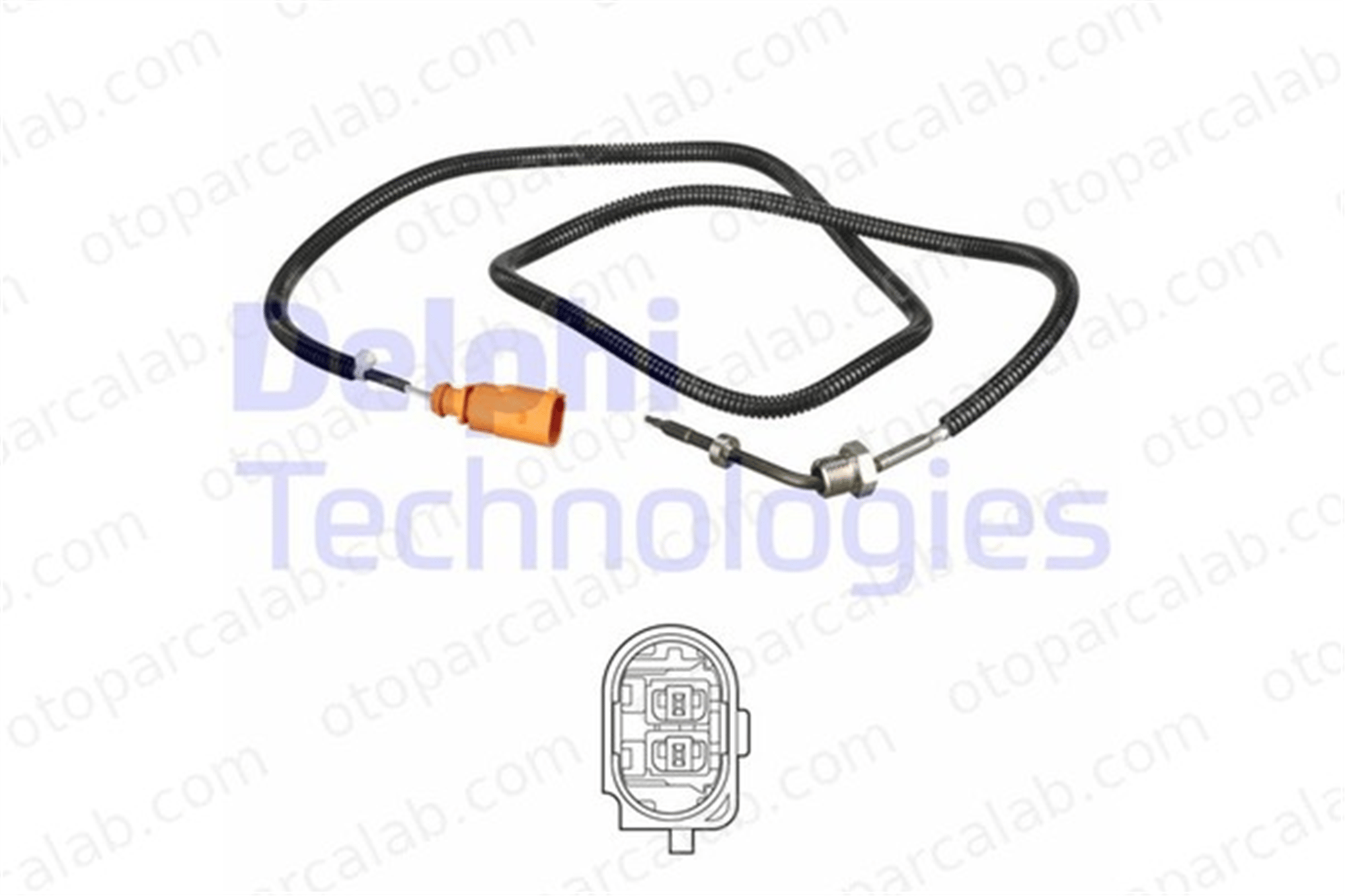 DELPHI TS30264 Egzoz Sıcaklık Sensörü VW MULTIVAN T5 TRANSPORTER T5 Minibüs/Otobüs 70906088P 070906088P