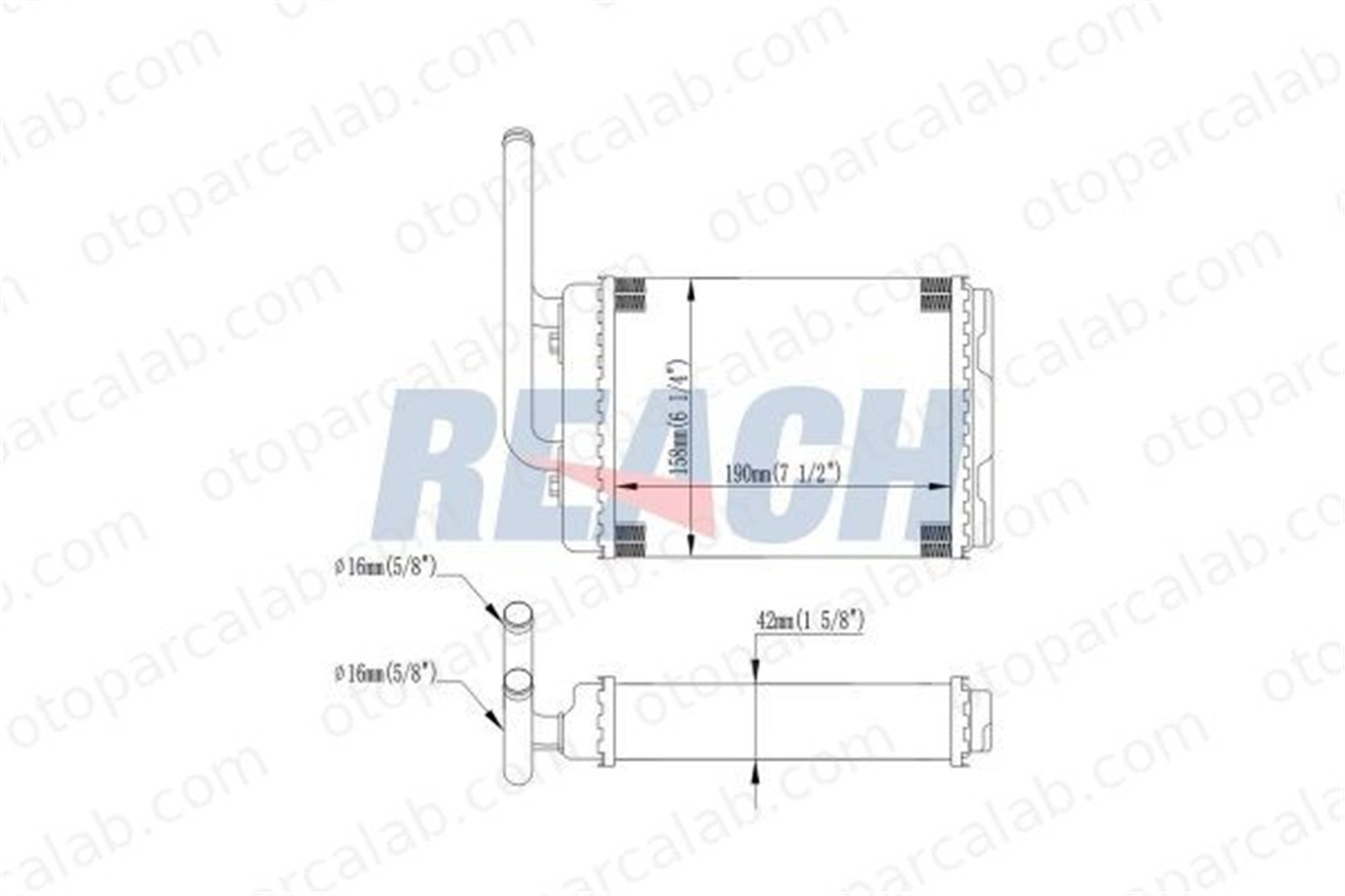 DELPHI TSP0525542 Kalorifer Radyatörü RENAULT TWINGO I TWINGO I Kasa/eğik arka 7701036909 7701053868