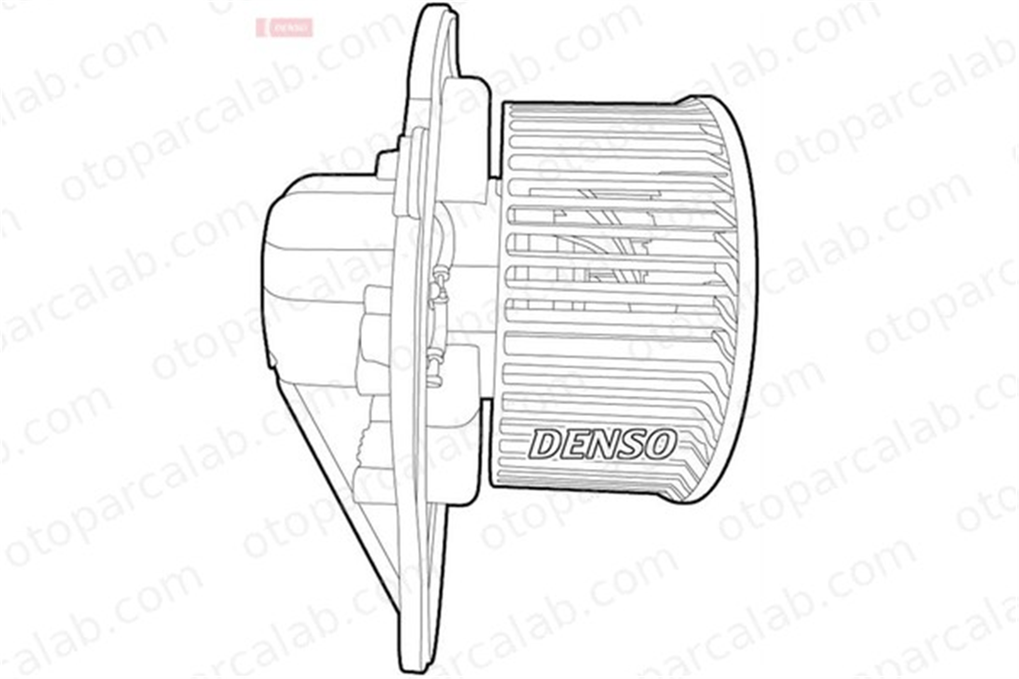 DENSO DEA02001 Kalorifer Motoru AUDI A4 B5 Avant A4 B5 DEA02001 8A1820021