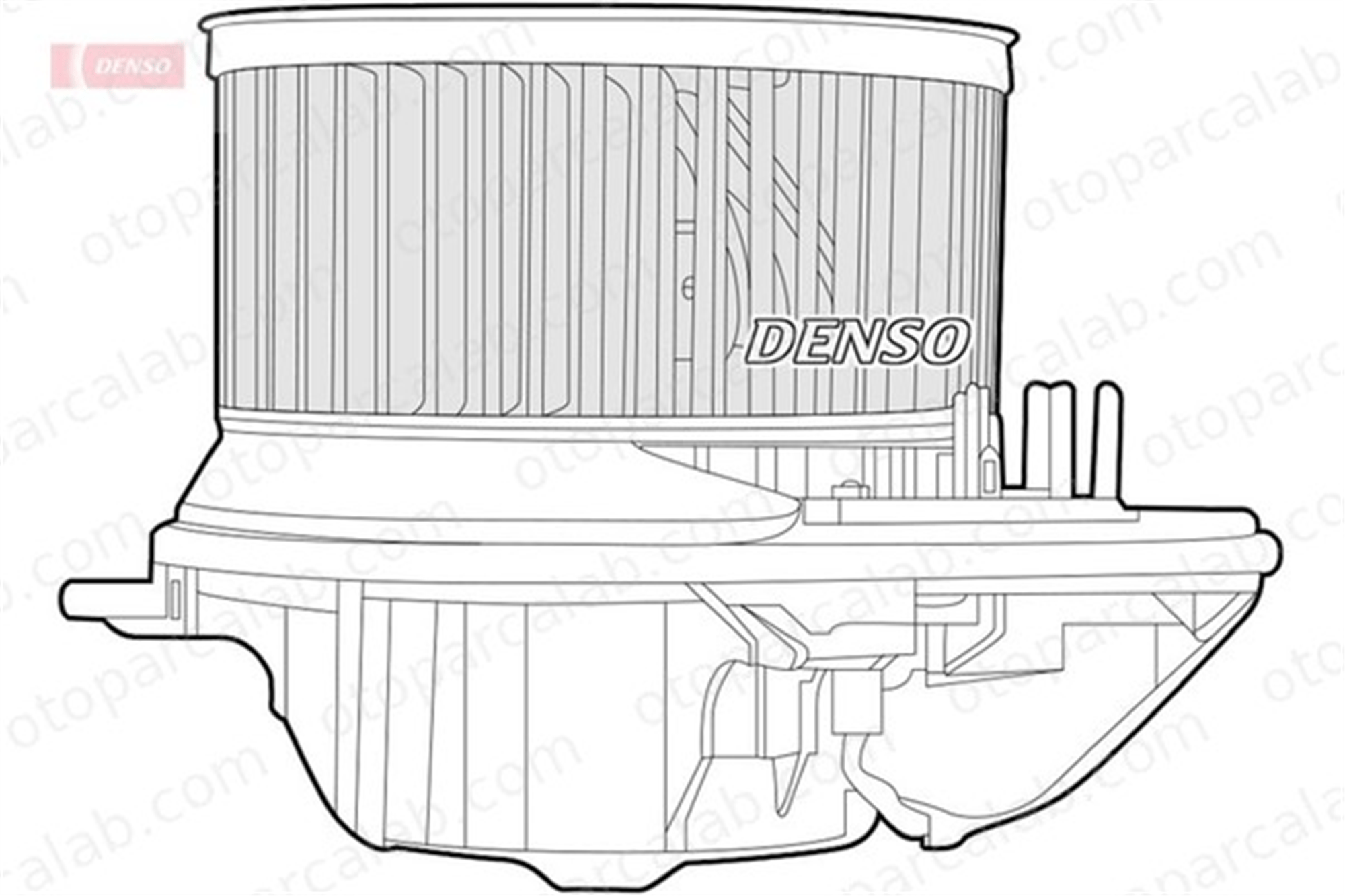 DENSO DEA07009 Kalorifer Motoru CITROËN SAXO PEUGEOT 106 II DEA07009 6441K8