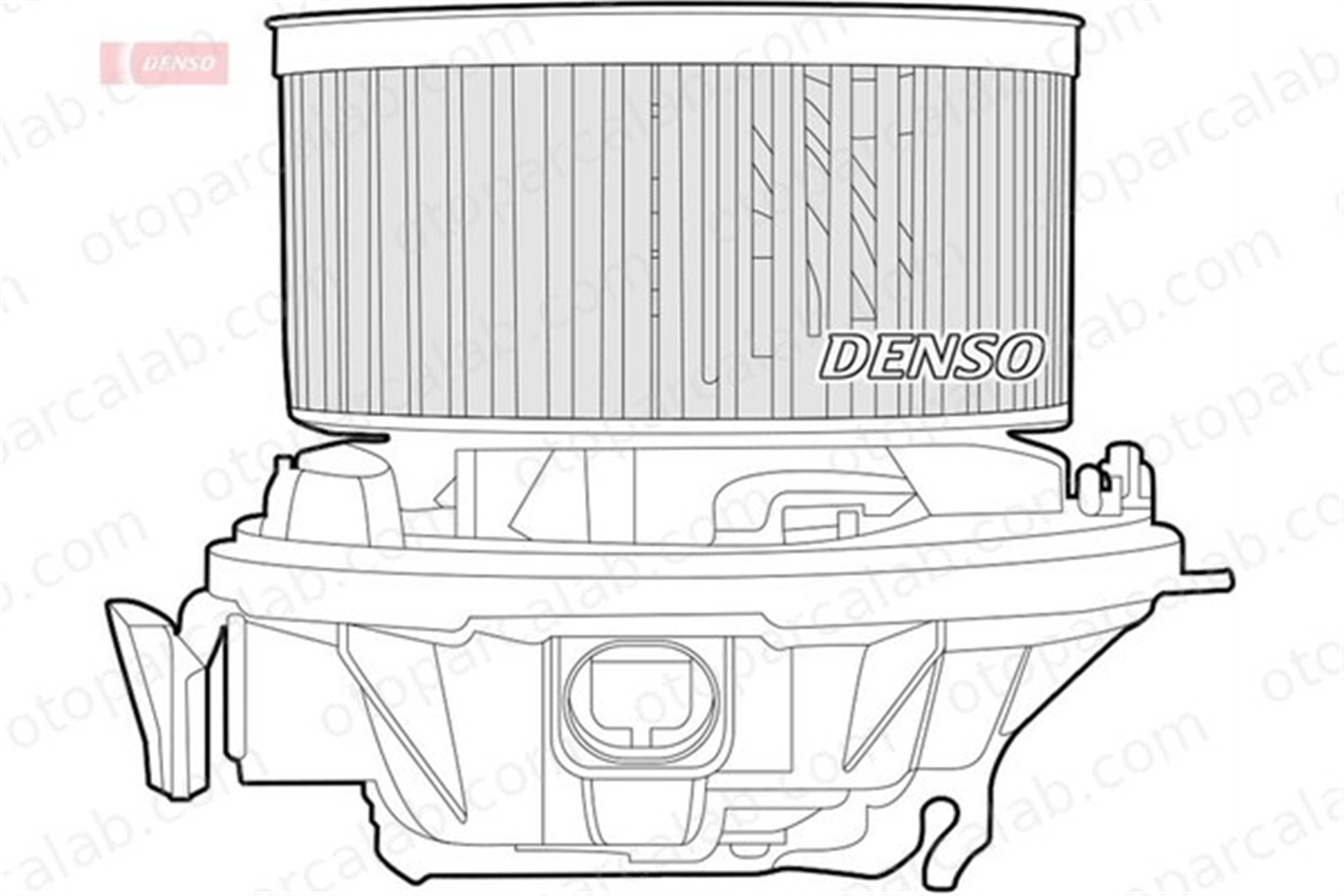 DENSO DEA07010 Kalorifer Motoru CITROËN C5 I Break C5 I DEA07010 6441N6