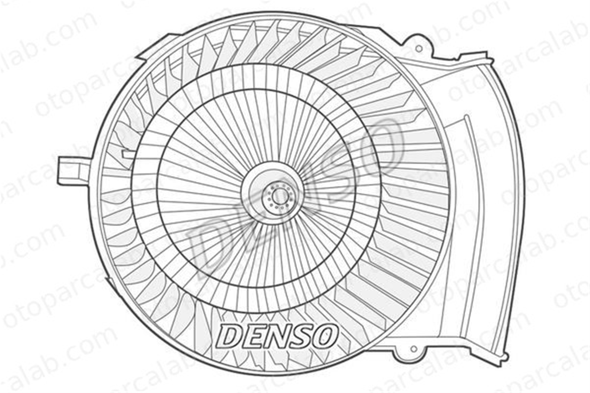 DENSO DEA07021 Kalorifer Motoru PEUGEOT EXPERT TEPEE CITROËN JUMPY 6441X7 1613566380