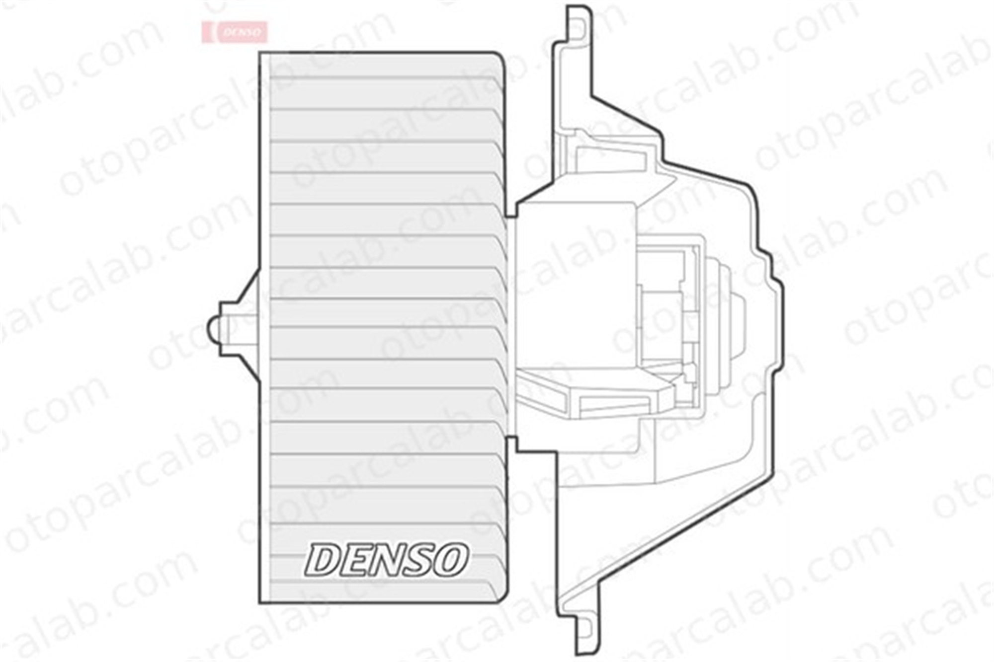 DENSO DEA09004 Kalorifer Motoru FIAT PUNTO PUNTO Cabrio DEA09004 46722217
