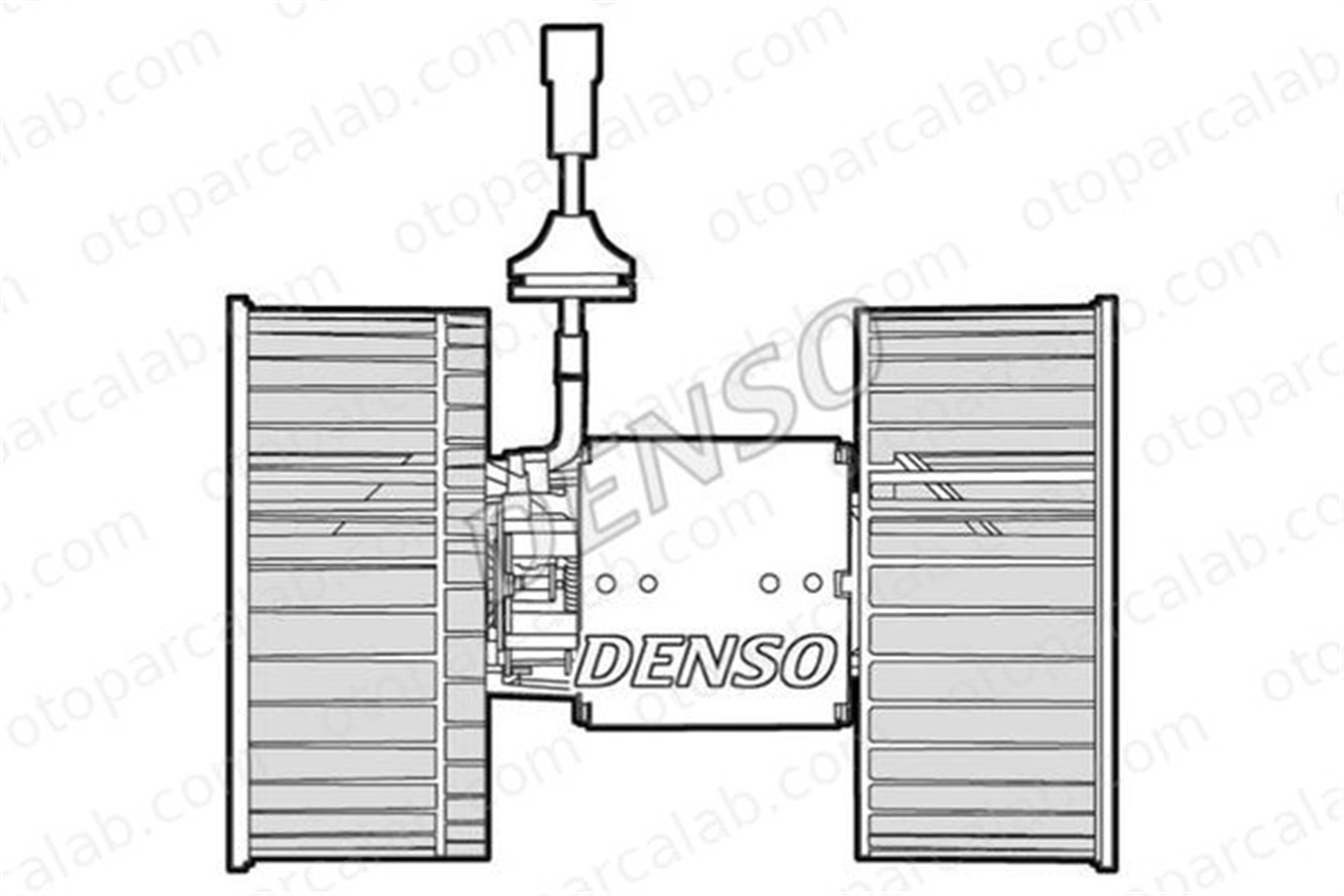 DENSO DEA12001 Kalorifer Motoru IVECO STRALIS II EUROCARGO V DEA12001 42538240
