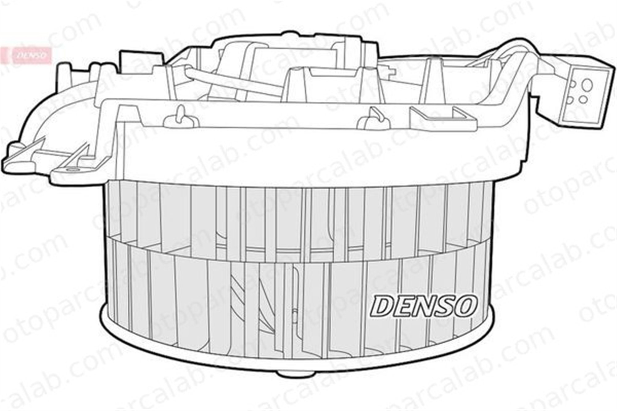 DENSO DEA17013 Kalorifer Motoru MERCEDES-BENZ S-SERISI DEA17013 A1408301208