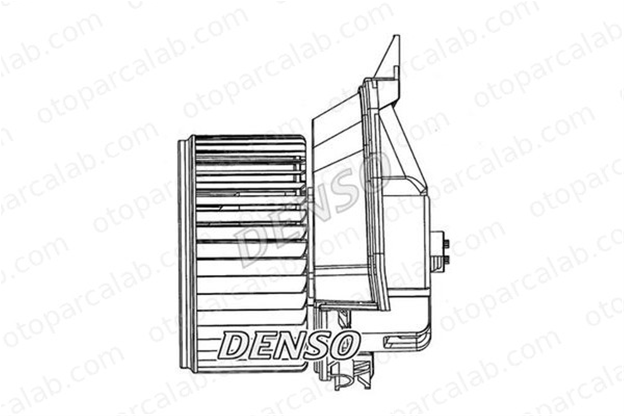 DENSO DEA20200 Kalorifer Motoru OPEL CORSA D FIAT GRANDE PUNTO DEA20200 55702446