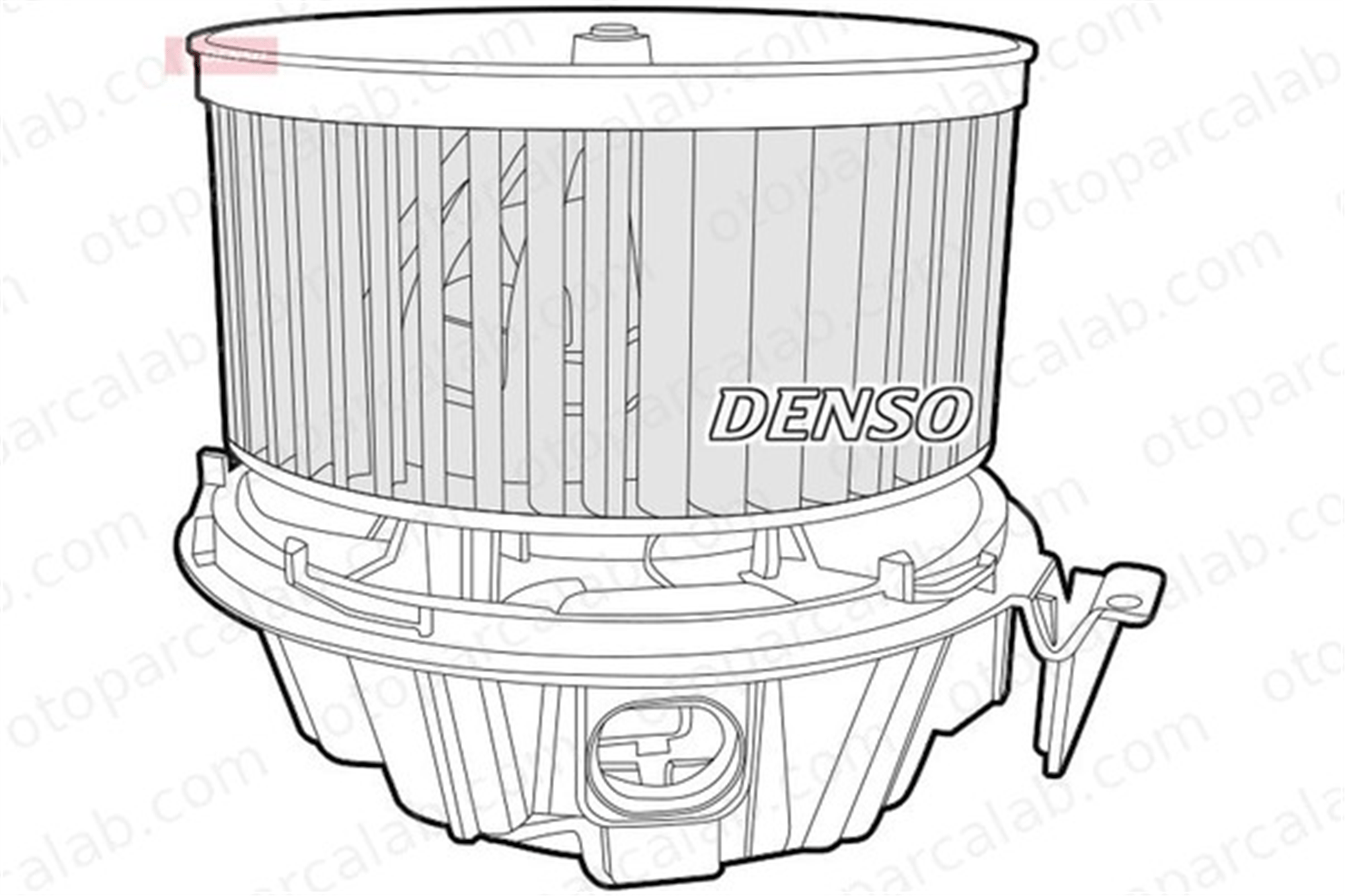 DENSO DEA37001 Kalorifer Motoru DACIA LOGAN DUSTER DEA37001 6001547487