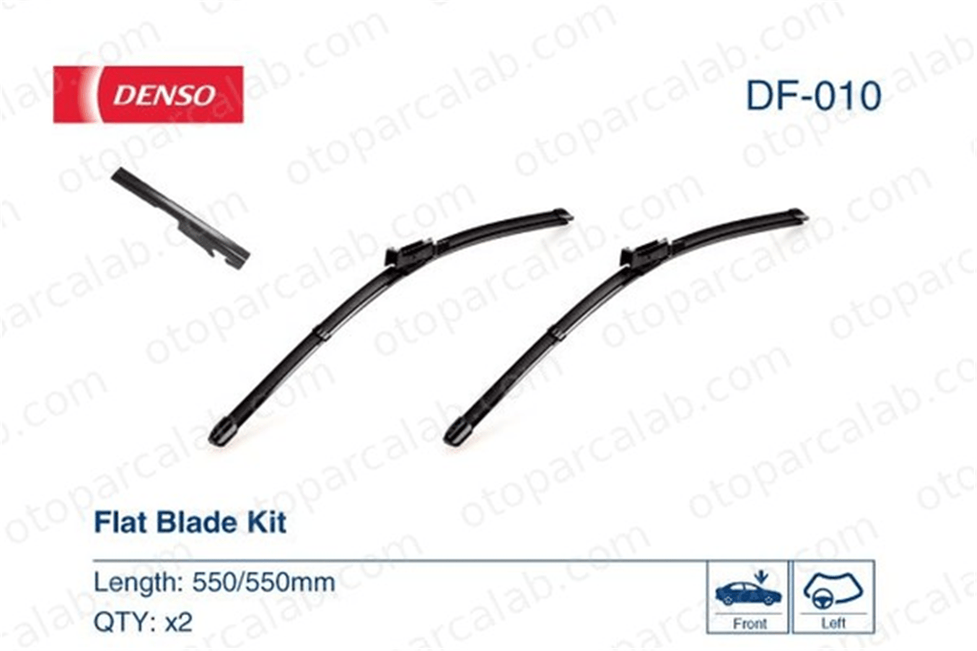 DENSO DF-010 Silecek Süpürgesi Ön 550/550 mm - 22/22 inç AUDI A6 C6 Avant A6 C6 4F1955425F 4F1998002