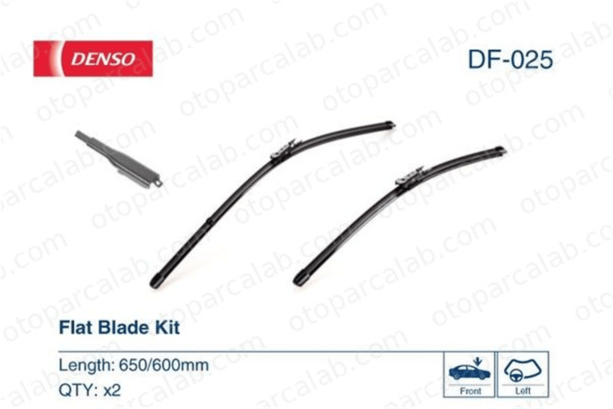 DENSO DF-025 Silecek Süpürgesi Ön Muz Tip 700/650 mm - 28/26 inç MERCEDES-BENZ SPRINTER 3,5-t Panelvan/Van SPRINTER 3,5-t Platform şasi 2E1998002 18203445