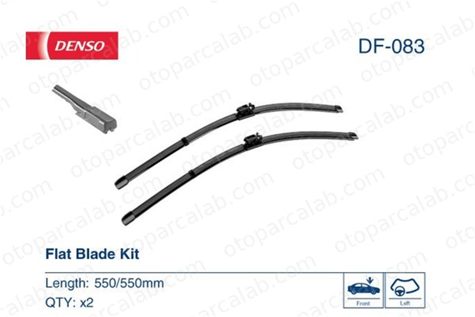 DENSO DF-083 Silecek Süpürgesi Ön 550/550 mm - 22/22 inç MERCEDES-BENZ C-SERISI C-SERISI T-Model A2058205700 2058205700