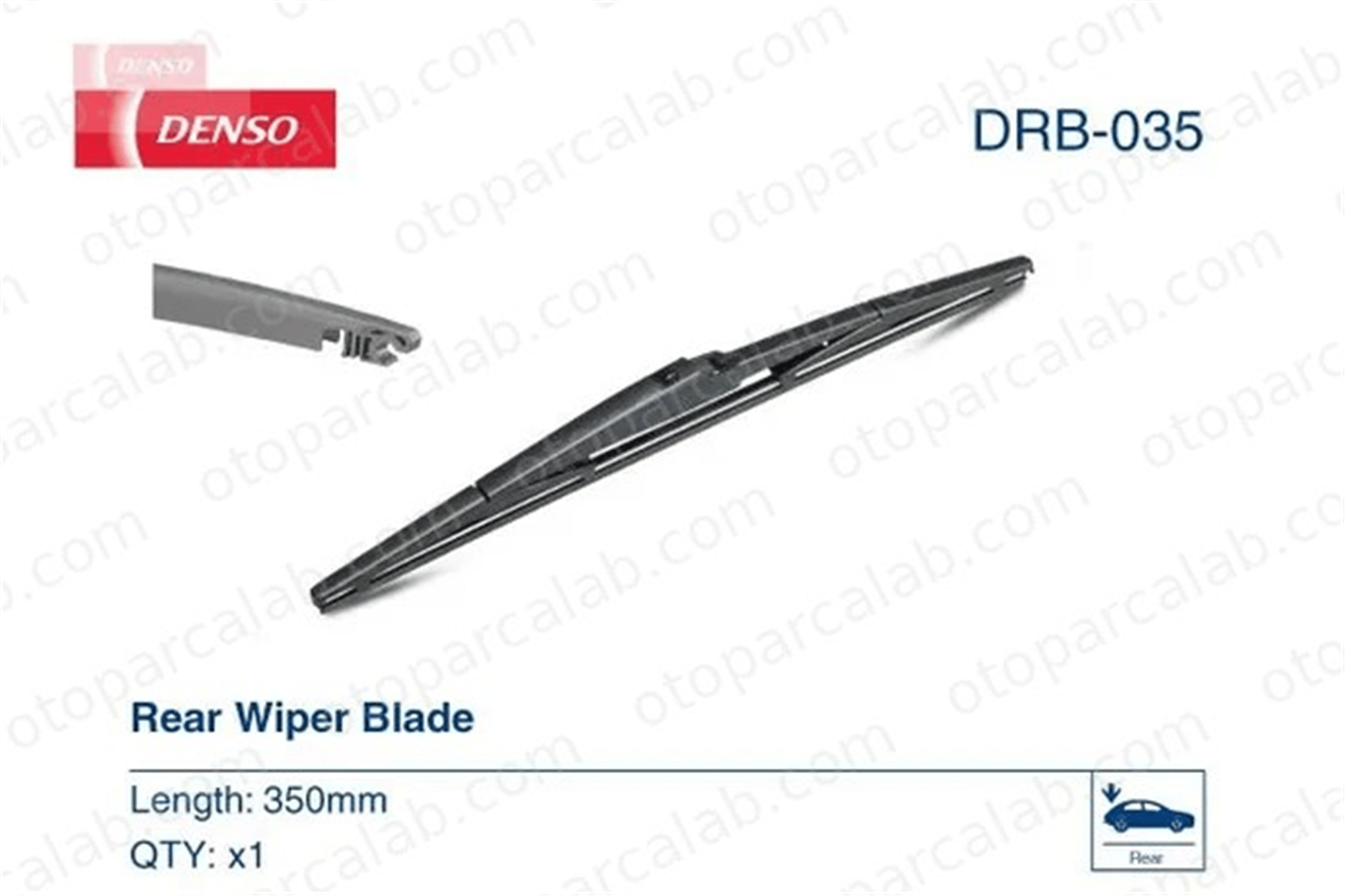 DENSO DRB-035 Silecek Süpürgesi Arka 350 mm - 14 inç HYUNDAI TUCSON MAZDA 6 Station wagon 8524202020 85242B1010