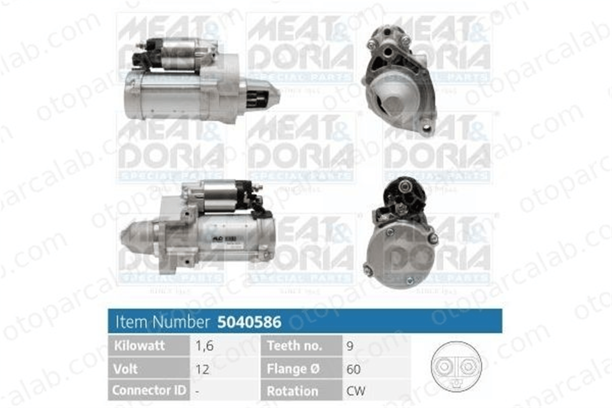 DENSO DSN1377 Marş Dinamosu BMW 5 Gran Turismo 6 Cabrio 7556131 12417556131